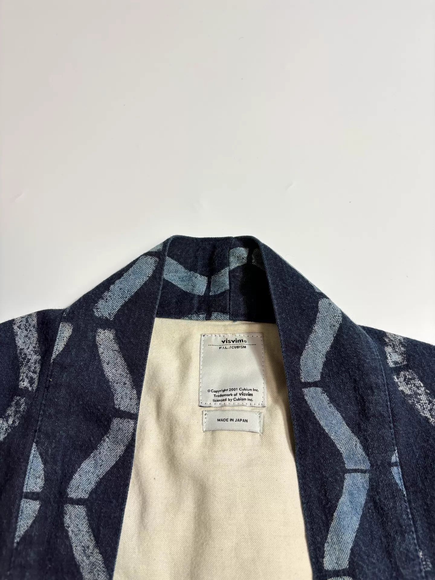 Visvim VISVIM LHAMO BAMBOO Indigo Bamboo Haori Jacket Size US M / EU 48-50 / 2 - 3 Thumbnail