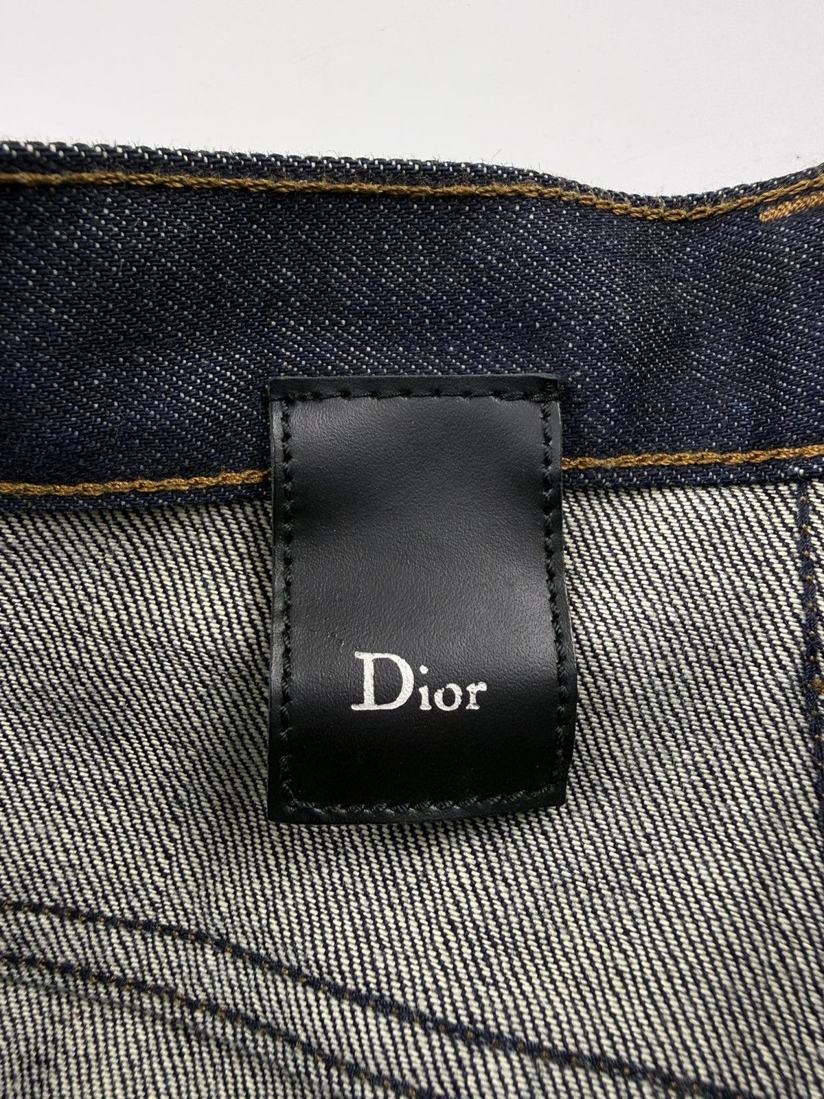 Dior Dior x Hedi Slimane Long Raw Denim Size US 28 / EU 44 - 11 Thumbnail