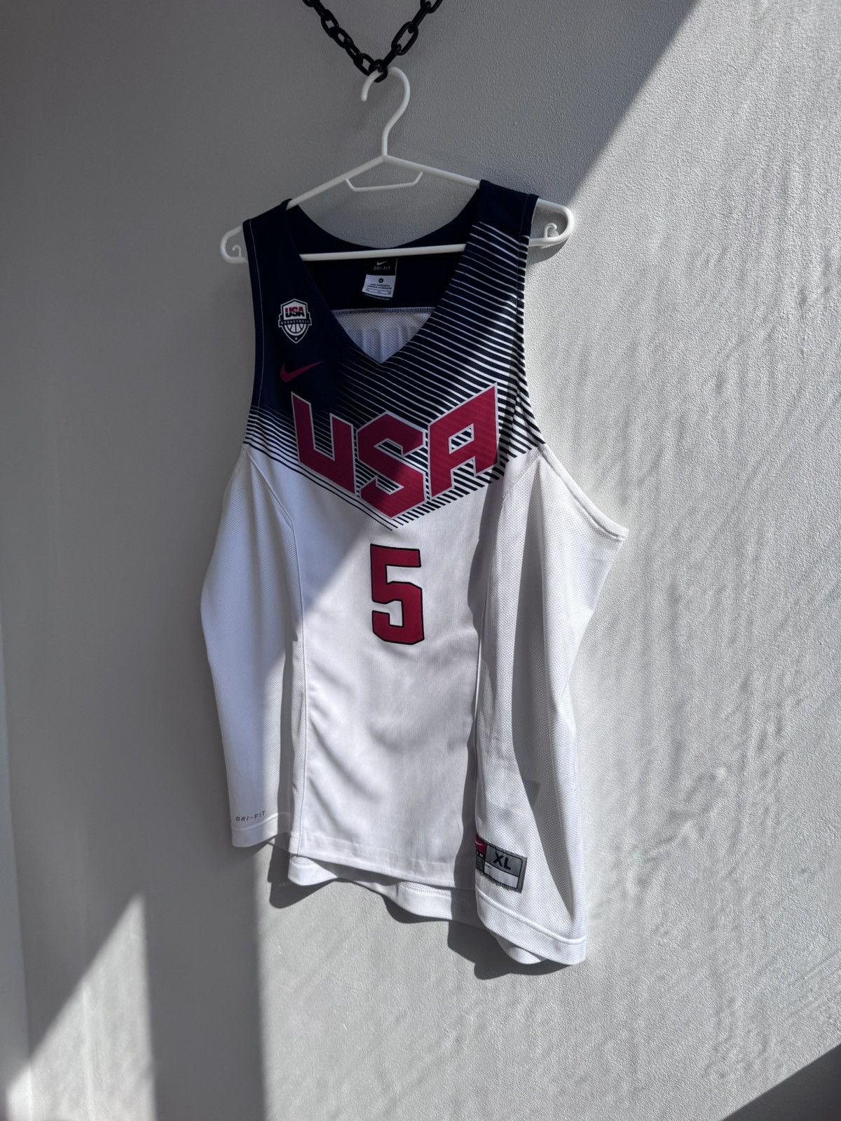 Nike Nike Team USA Kevin Durant #5 Olympic Basketball Jersey NBA Size US XL / EU 56 / 4 - 3 Thumbnail