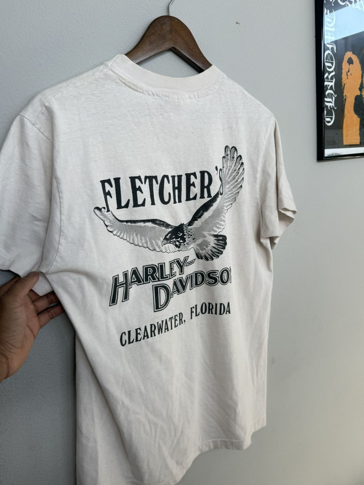 Harley Davidson 1986 Single Stitch Harley Pocket Tee Size US M / EU 48-50 / 2 - 5 Thumbnail