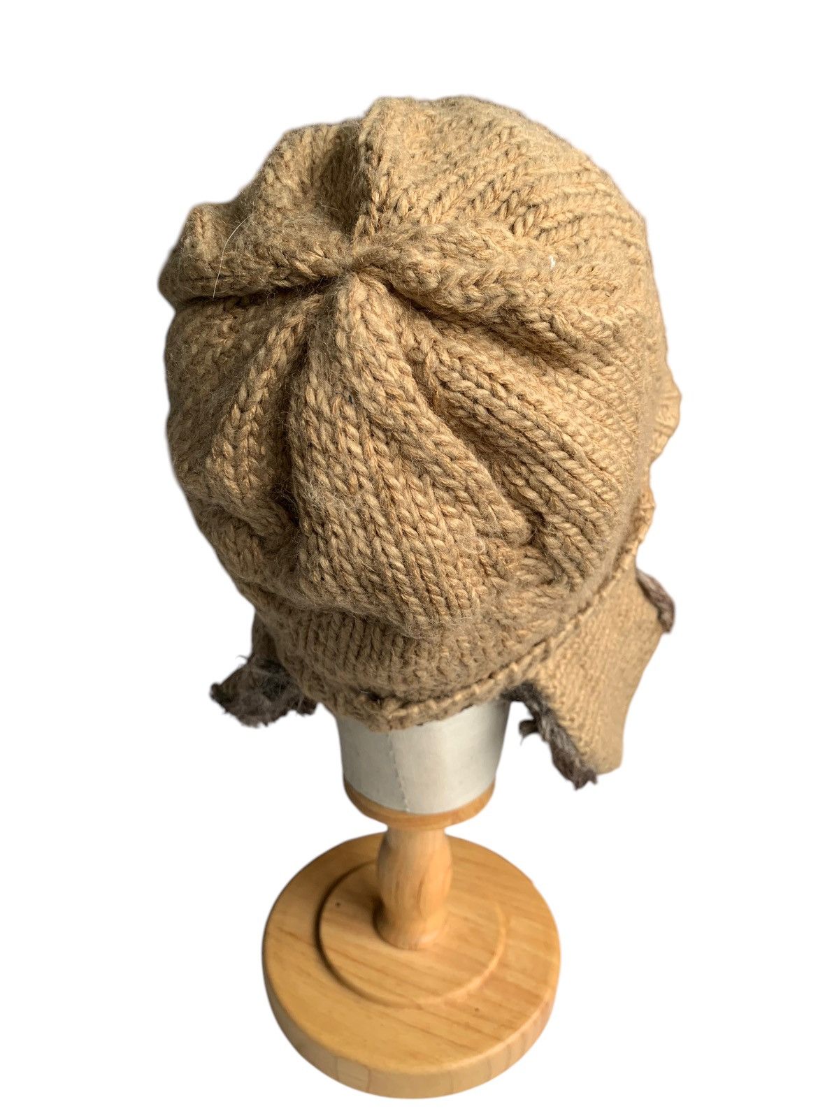 Japanese Brand × Kapital × Vintage Knitted Crochet Earflaps Winter Sessions Beanie Hats Size ONE SIZE - 7 Thumbnail