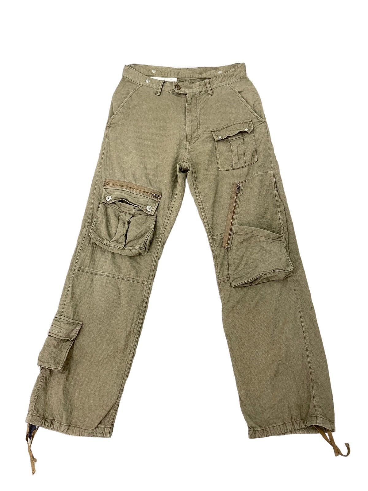 PPFM Full Sashiko PPFM Cargo Pant Multi Pockets Regular 8🟦4 Size US 30 / EU 46 - 1 Thumbnail