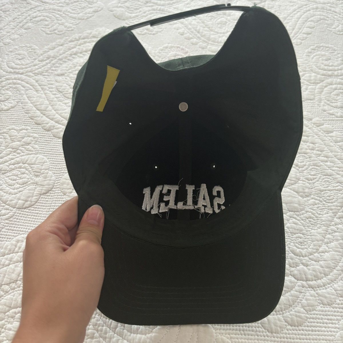 S4LEM S4lem Salem green American baseball cap Size ONE SIZE - 3 Thumbnail