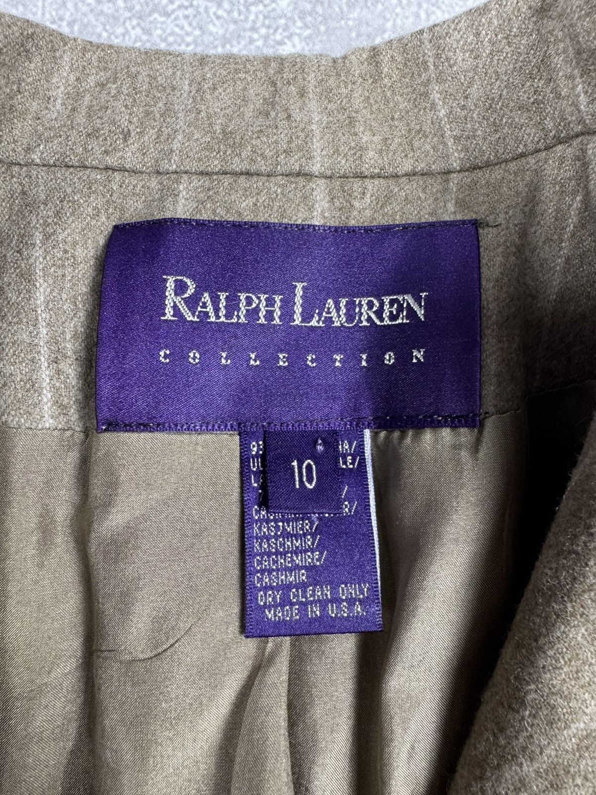 Ralph Lauren Purple Label Polo Ralph Lauren Purple Label Collection Wool Blazer USA Size L / US 10 / IT 46 - 10 Thumbnail