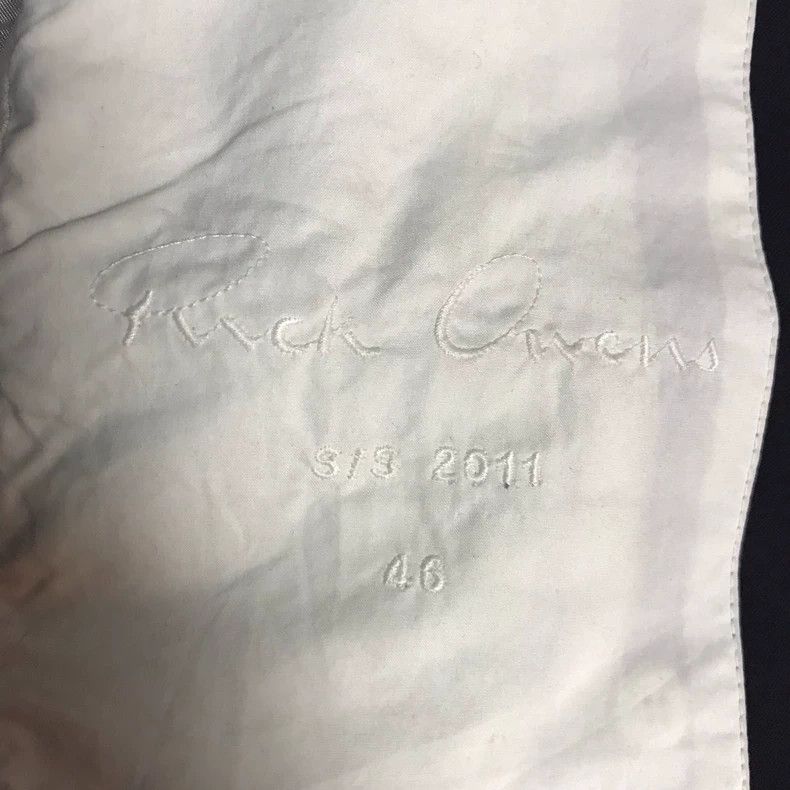 Rick Owens RICK OWENS Silk lined jacket Size US S / EU 44-46 / 1 - 3 Thumbnail