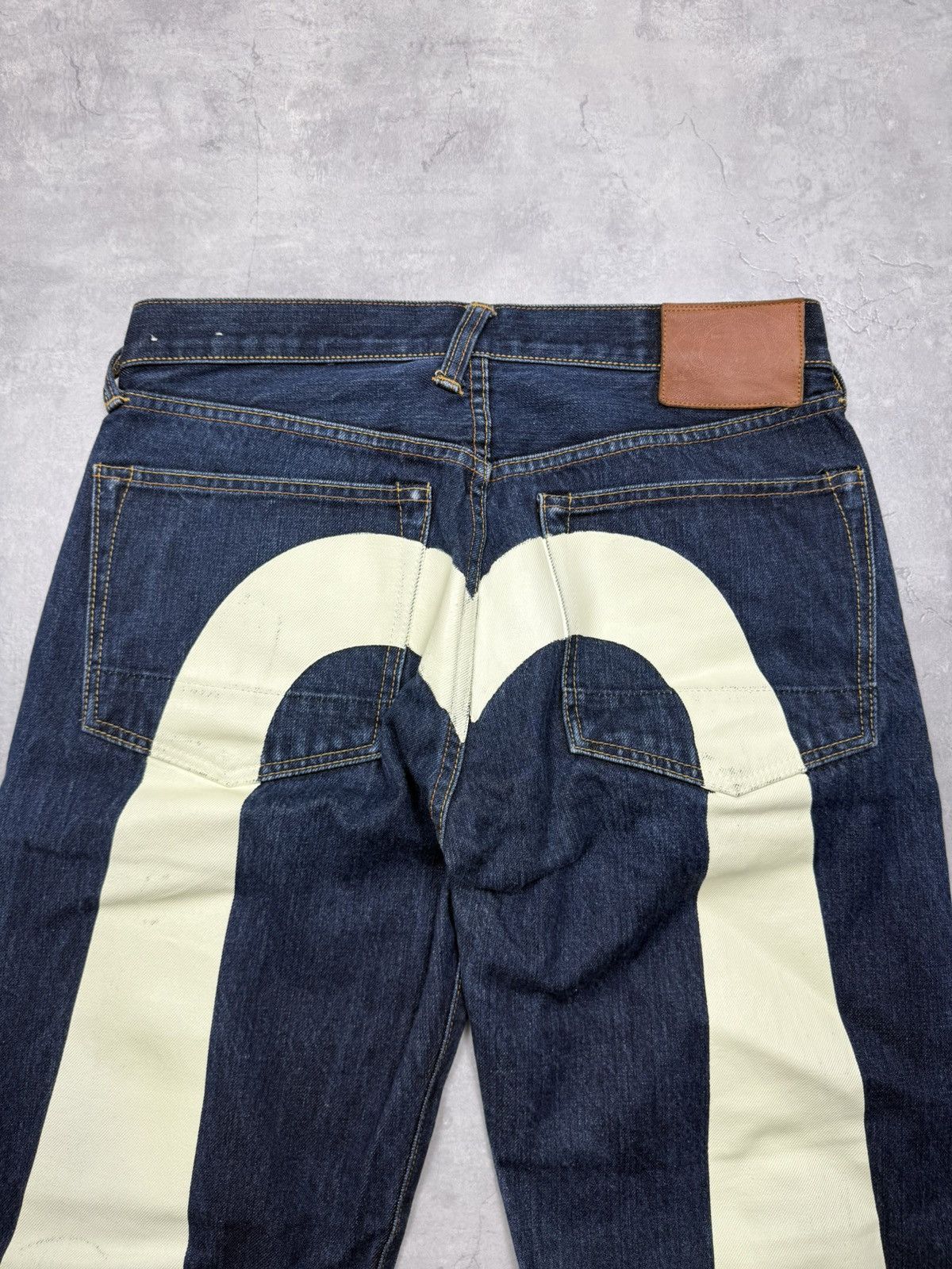 Evisu Evisu Vintage Big Logo Jeans Size US 32 / EU 48 - 9 Thumbnail