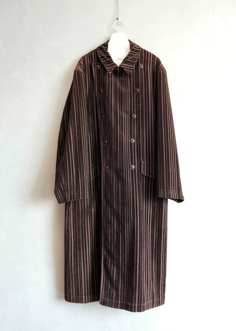 Yohji Yamamoto Yohji Yamamoto96AW striped corduroy coat 2503-Nextarrow Size US L / EU 52-54 / 3 - 1 Thumbnail