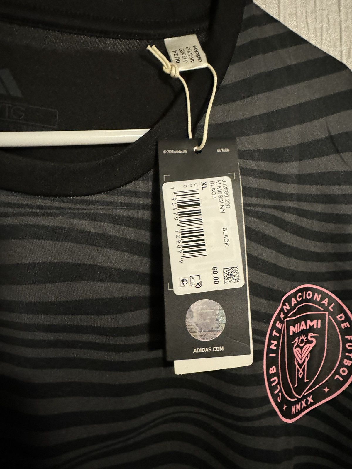Adidas Lionel Messi Miami Club Internacional de Futbol Jersey Size US XL / EU 56 / 4 - 3 Thumbnail