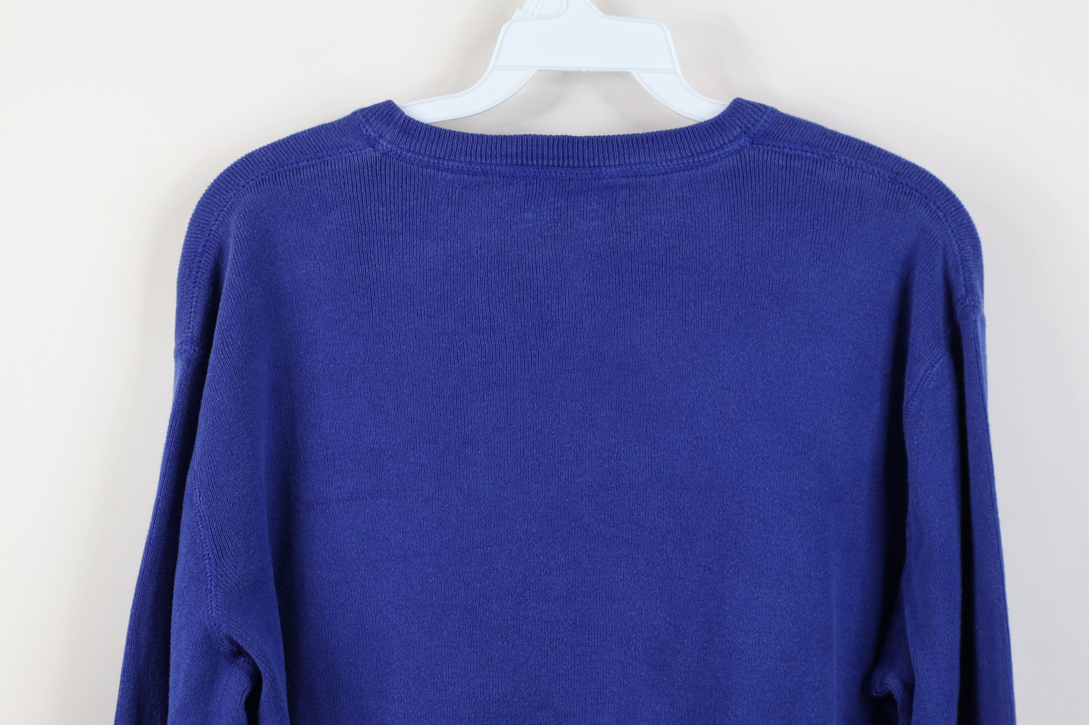 Vintage Y2K Ralph Lauren Cotton Ribbed Knit Crewneck Sweater