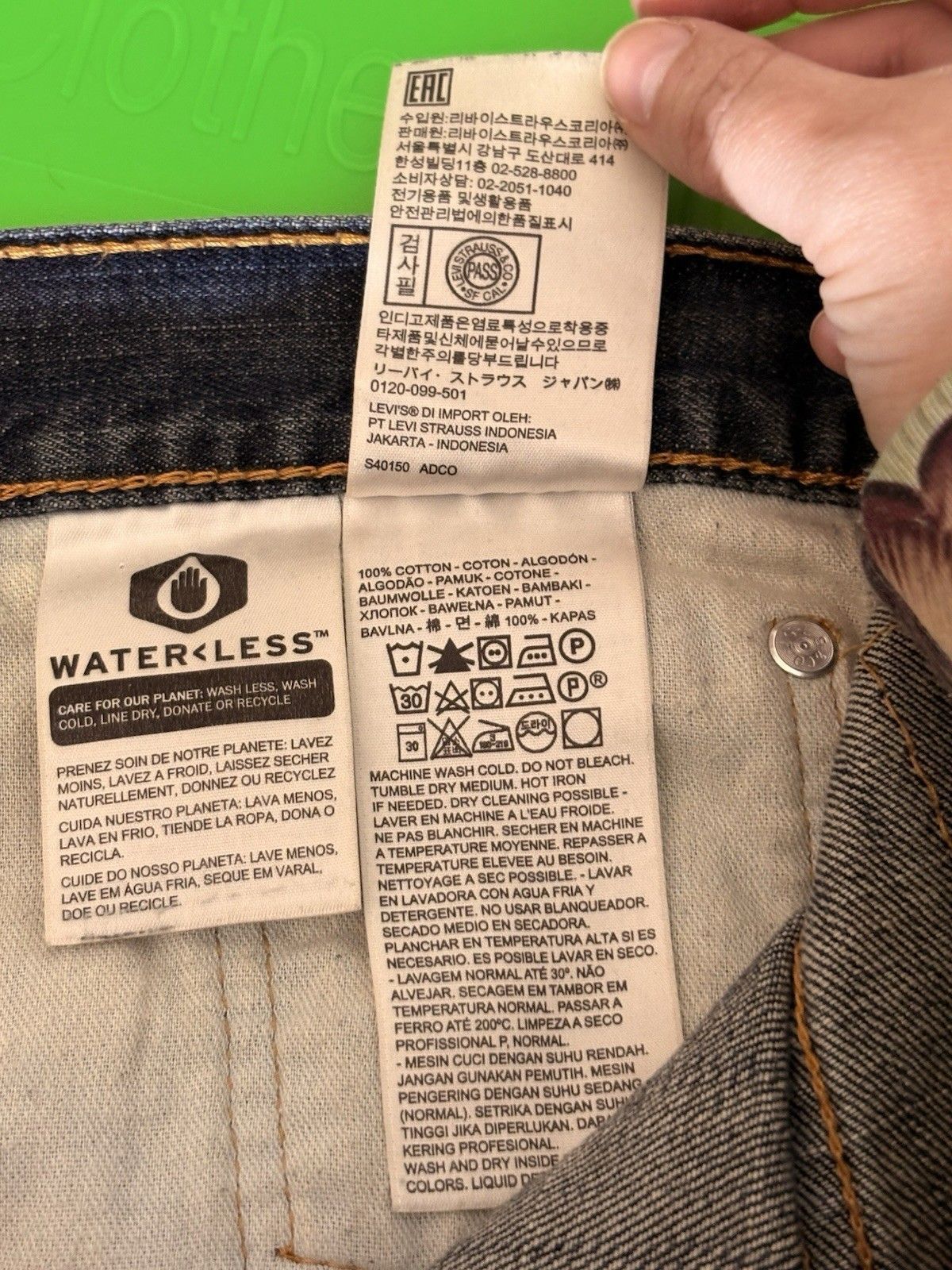 Levi's Levis 569 Jeans Mens 38x30 Loose Straight Mid Rise Size US 38 / EU 54 - 6 Thumbnail