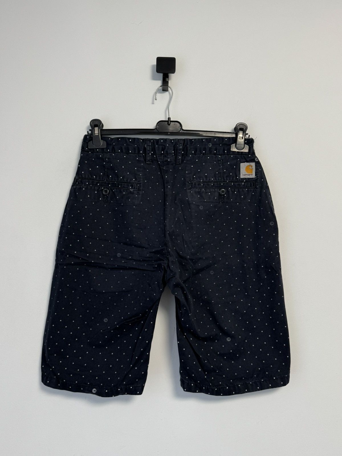 Carhartt Carhartt Wip Vintage Dark Blue Cargo Shorts Size US 32 / EU 48 - 1 Thumbnail
