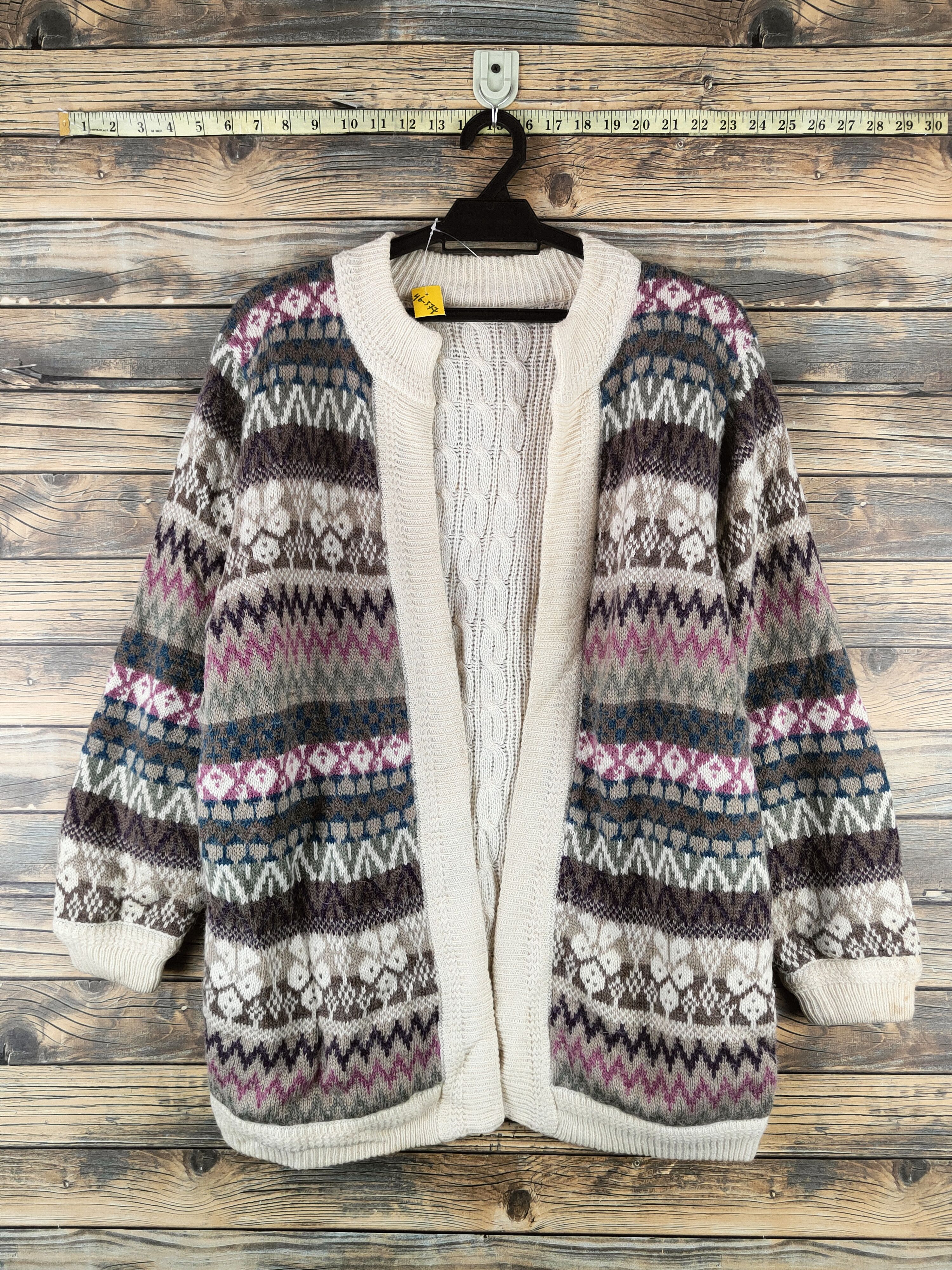 DL Japanese Brand Cream Knitwear Sweaters #46-377