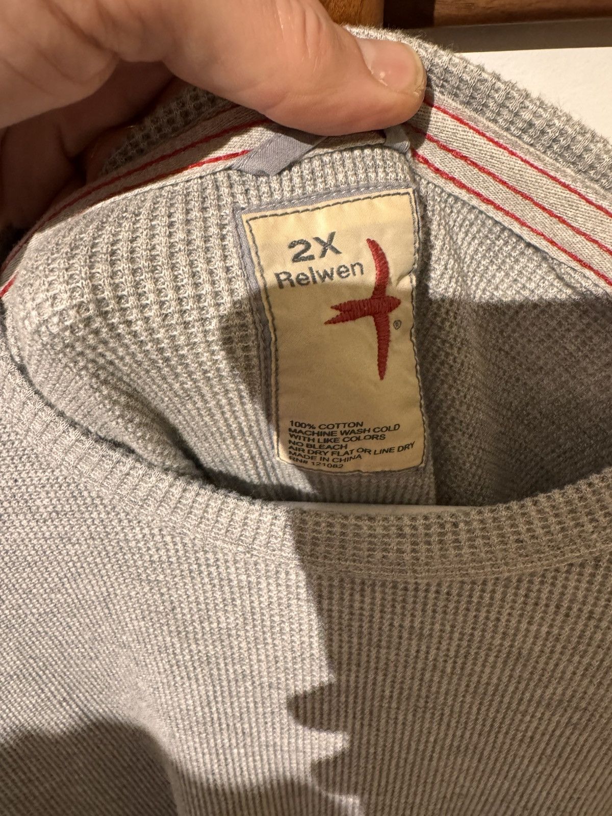 Relwen Bi-Waffle Crew Size US XXL / EU 58 / 5 - 2 Thumbnail