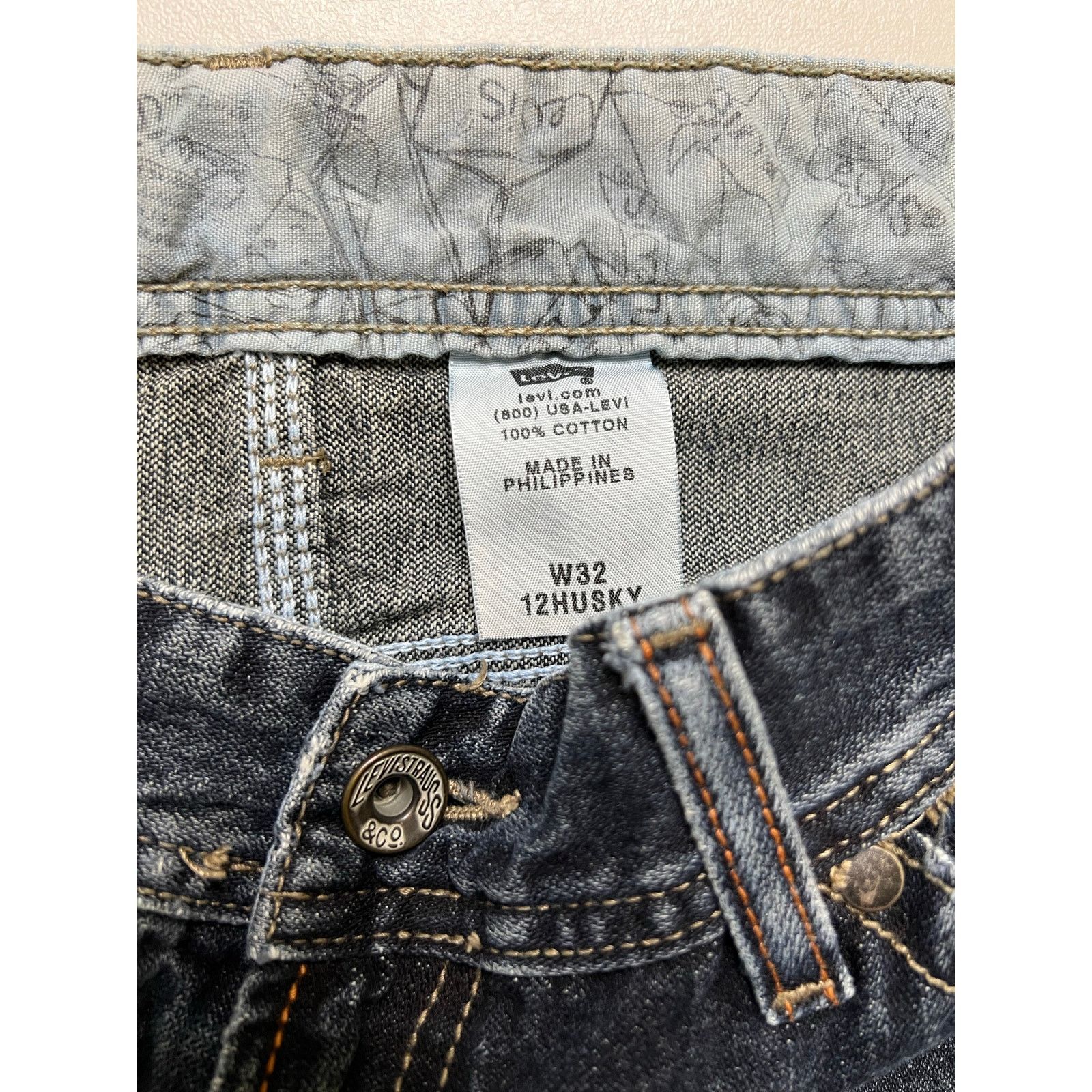 Levi's Vintage Levi’s Carpenter Jeans W32 Vintage Y2K Cropped Wide Size US 32 / EU 48 - 3 Thumbnail