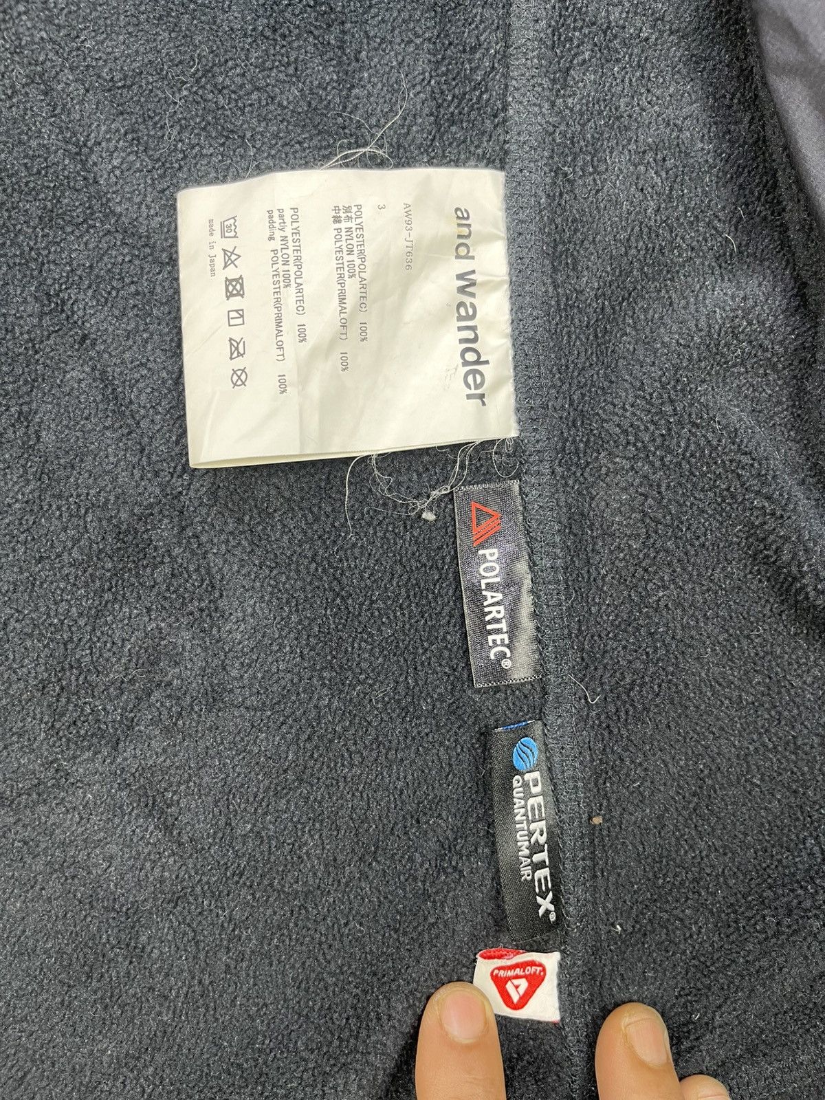 And Wander And Wander AW93-JT636 Polartec Primaloft Gorpcore Size US M / EU 48-50 / 2 - 20 Thumbnail