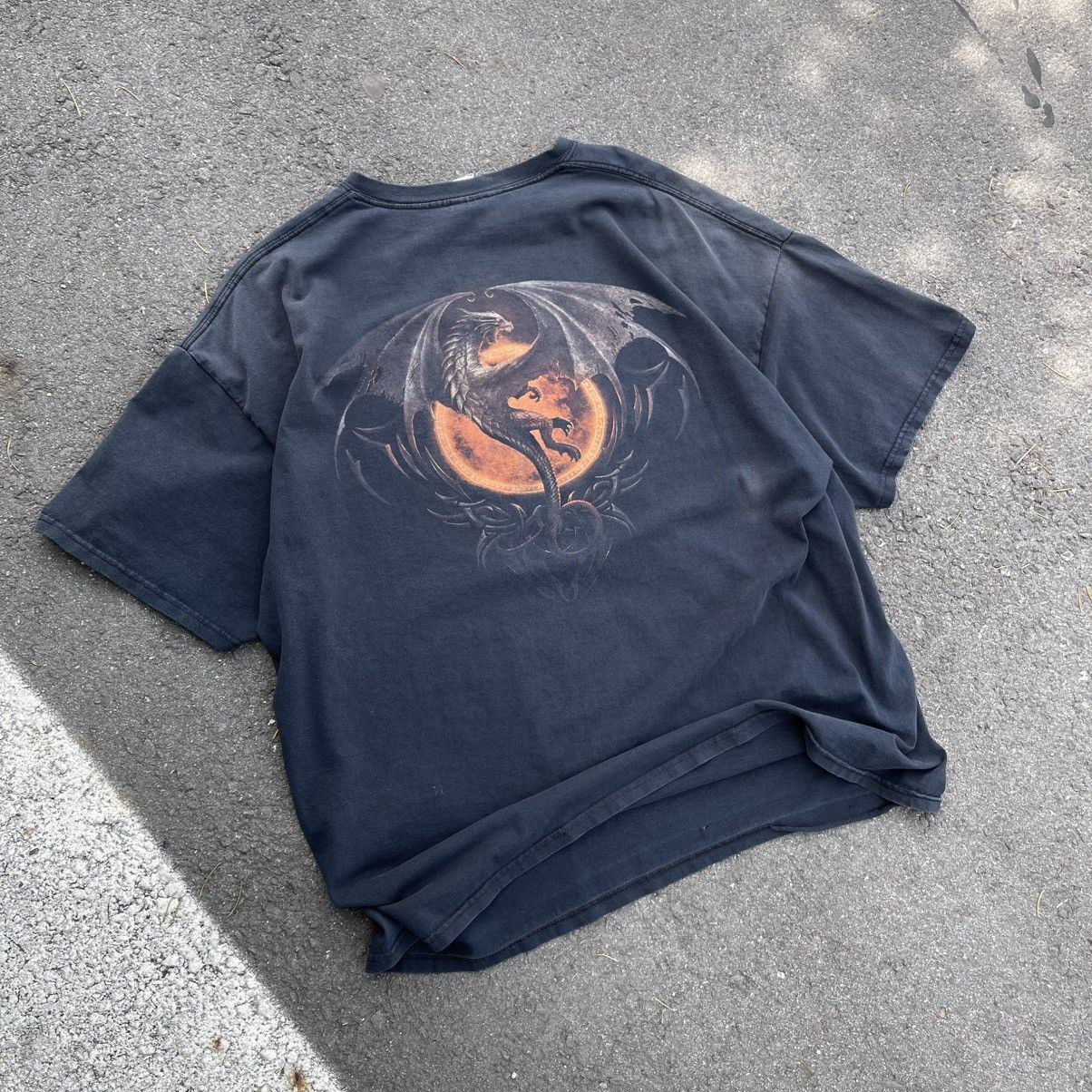 Warren Lotas VINTAGE REPRESENT STYLE FADED WASHED GRAPHIC TEE Size US XL / EU 56 / 4 - 6 Thumbnail