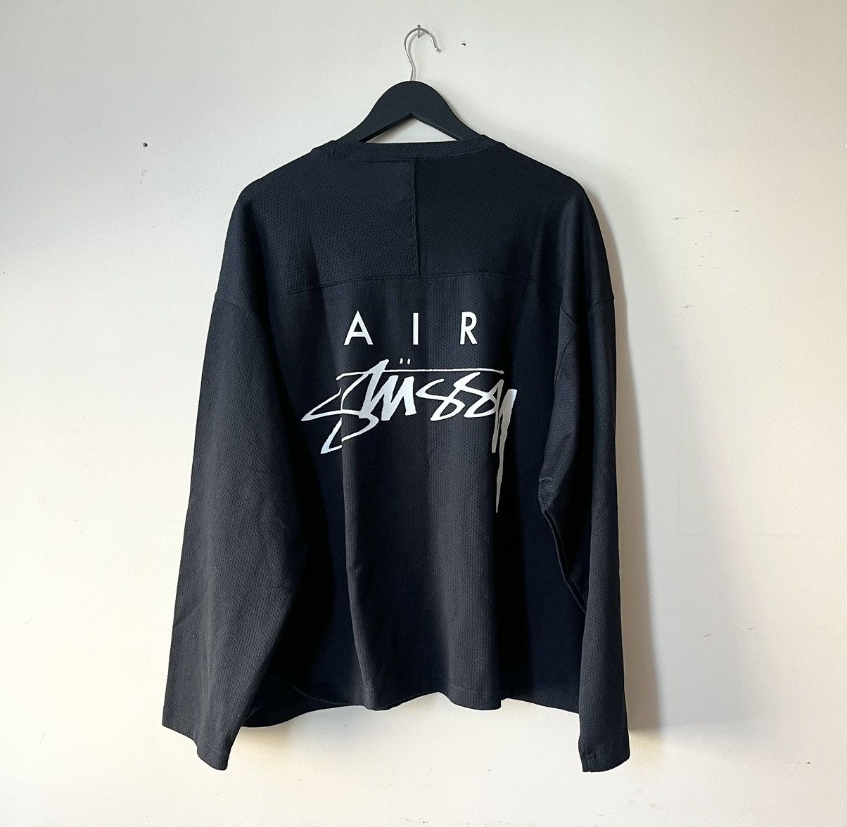 Nike × Stussy NWT STUSSY NIKE Collab Hockey Jersey Black Sz Nike × Stussy NWT STUSSY NIKE Collab Hockey Jersey Black Sz
