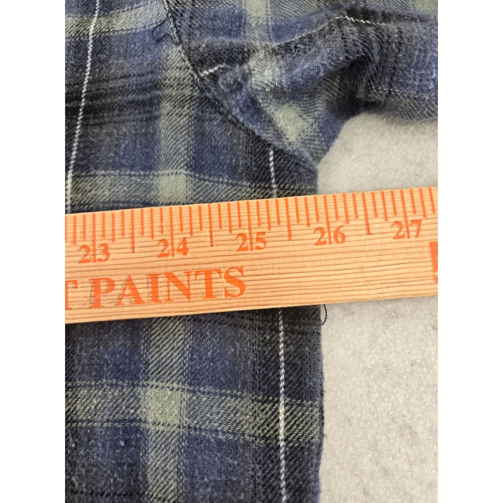 Vintage Canyon Guide Flannel Shirt 2XL Blue Plaid Pocket Button Outdoor Men XXL Size US XXL / EU 58 / 5 - 7 Thumbnail