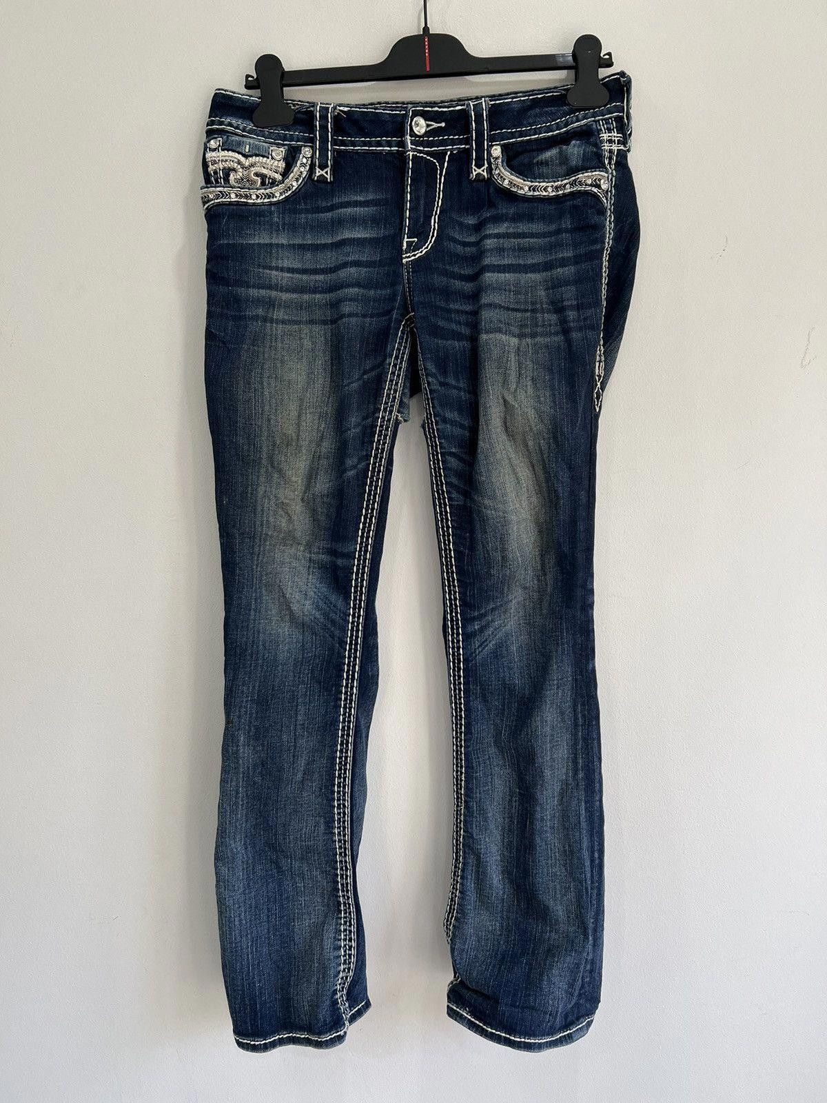 Rock Revival Y2K Rock Revival Denim Jeans Straight Pants grunge boot Size 28" / US 6 / IT 42 - 1 Thumbnail