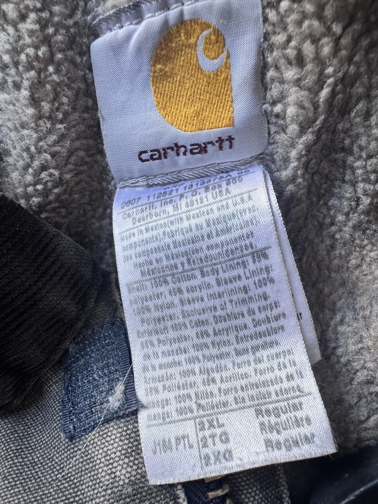 Carhartt Carhartt Workwear Jacket Size US XL / EU 56 / 4 - 4 Thumbnail