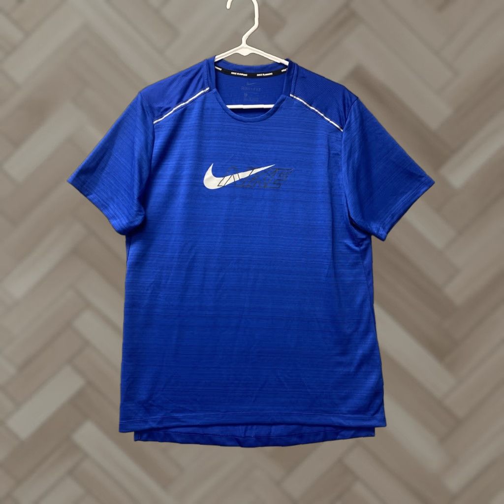 Nike NIKE Dri-Fit T-Shirt Men’s Medium Blue Moisture-Wicking Activewear Size US M / EU 48-50 / 2 - 1 Thumbnail