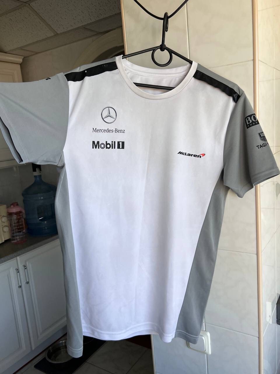 Hugo Boss Vintage Hugo Boss Mclaren Mercedes Benz T-shirt racing retro Size US M / EU 48-50 / 2 - 14 Thumbnail