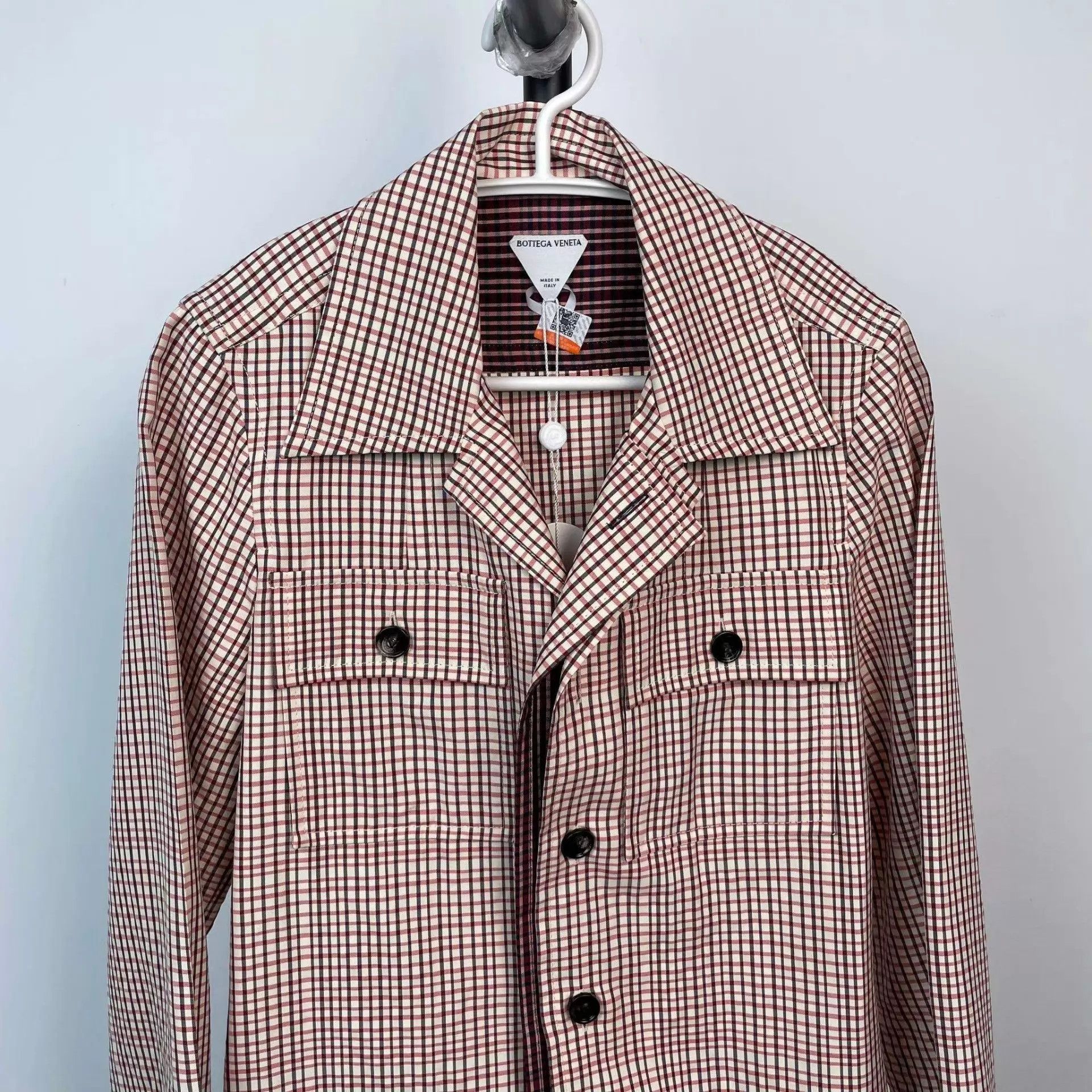 Bottega Veneta BV striped red shirt jkt 34 Size XXS / US 00 / IT 34 - 8 Thumbnail