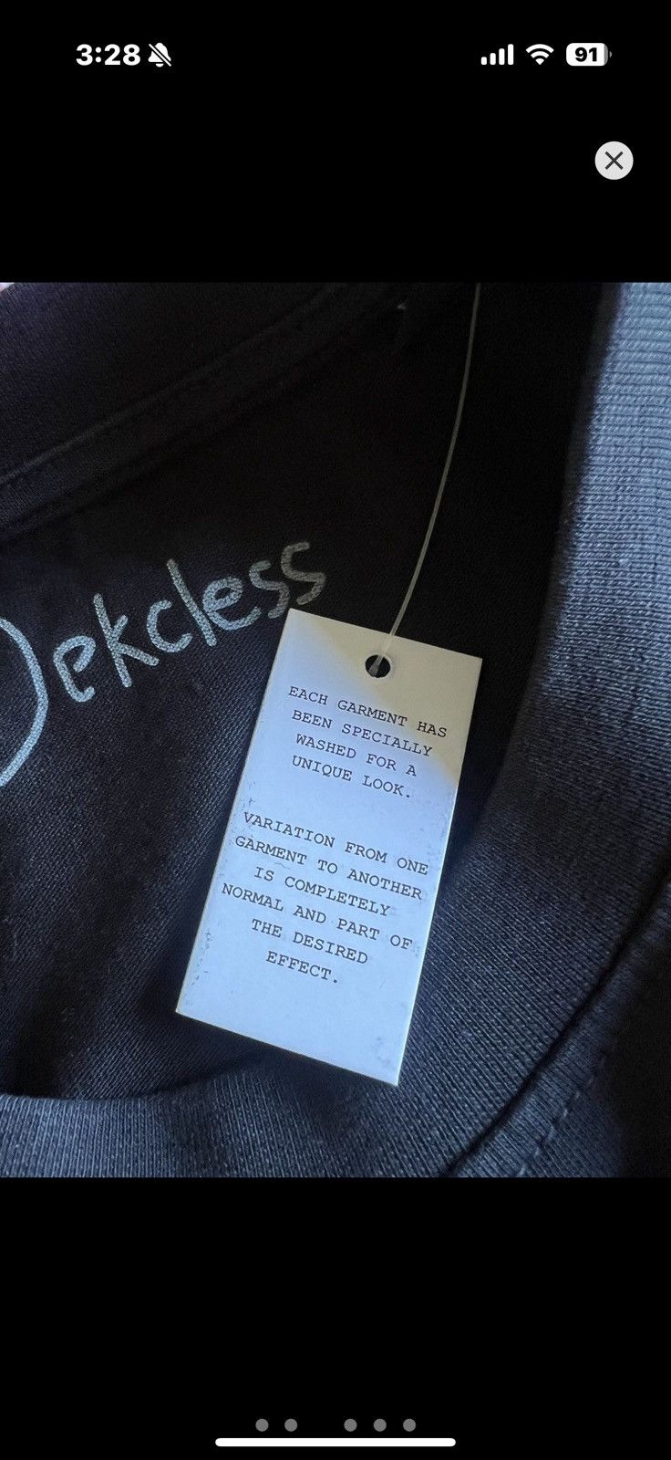 Other Rekcless “Kayne Masked Tee” Black T-Shirt Size XL Size US XL / EU 56 / 4 - 3 Thumbnail