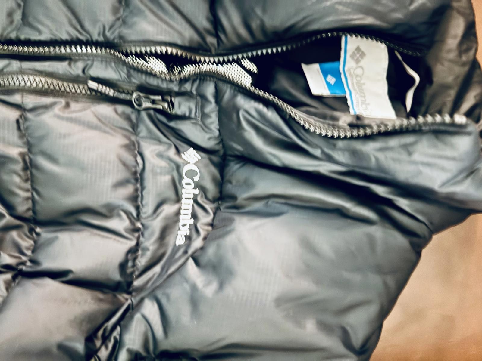 Columbia Columbia black Puffer down Jacket Size US L / EU 52-54 / 3 - 3 Thumbnail