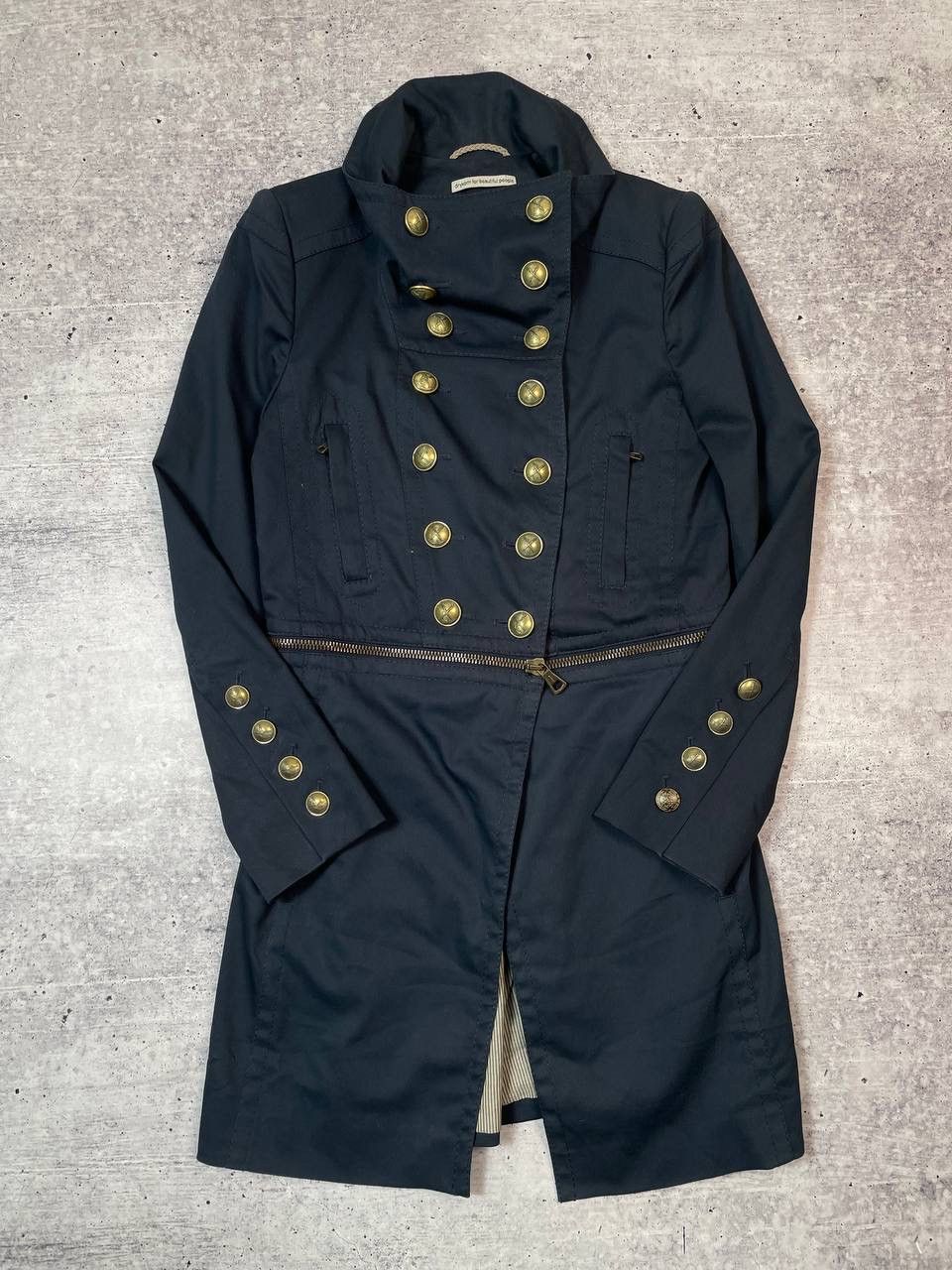 If Six Was Nine Vintage 00s Crazy Napoleon 2 in 1 Military Jacket Y2K Size M / US 6-8 / IT 42-44 - 2 Thumbnail
