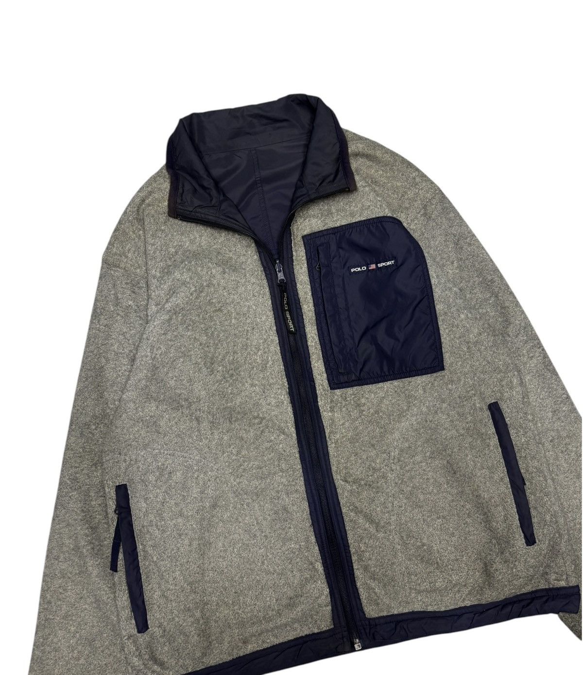 Polo Ralph Lauren 🔥POLO SPORT RALPH LAUREN HYBRID FLEECE NYLON REVERSIBLE Size US M / EU 48-50 / 2 - 5 Thumbnail