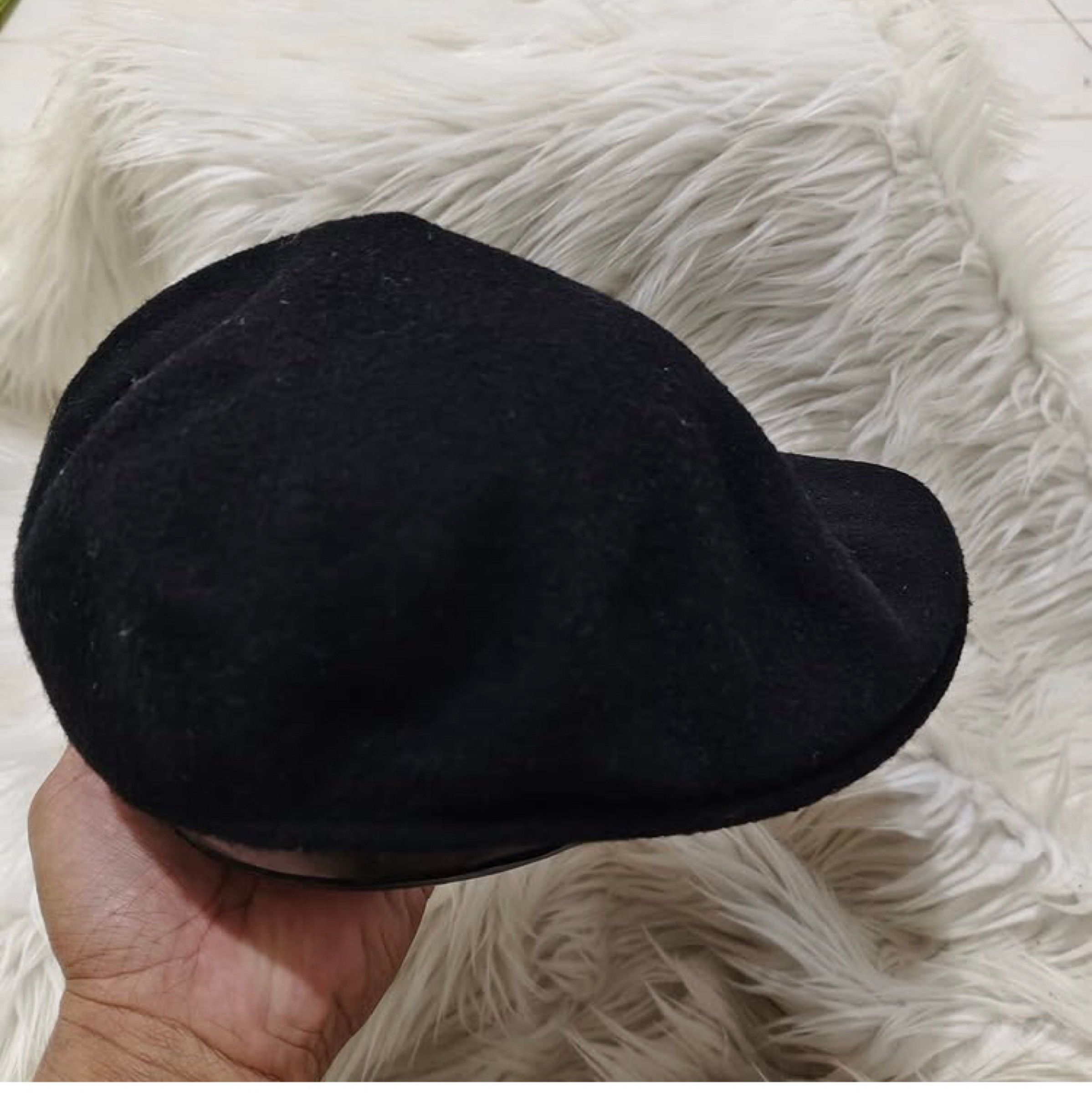 Kangol × Vintage Vintage Kangol Wool Flatcap Black Flatcap newsboy cap Size L Size ONE SIZE - 10 Thumbnail
