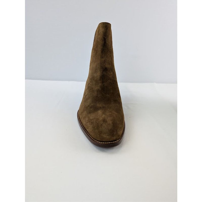 Saint Laurent Paris o1rshd1 Leather Gorain Florence Horsebit Loafer Boots Brown Size US 9 / EU 42 - 16 Thumbnail