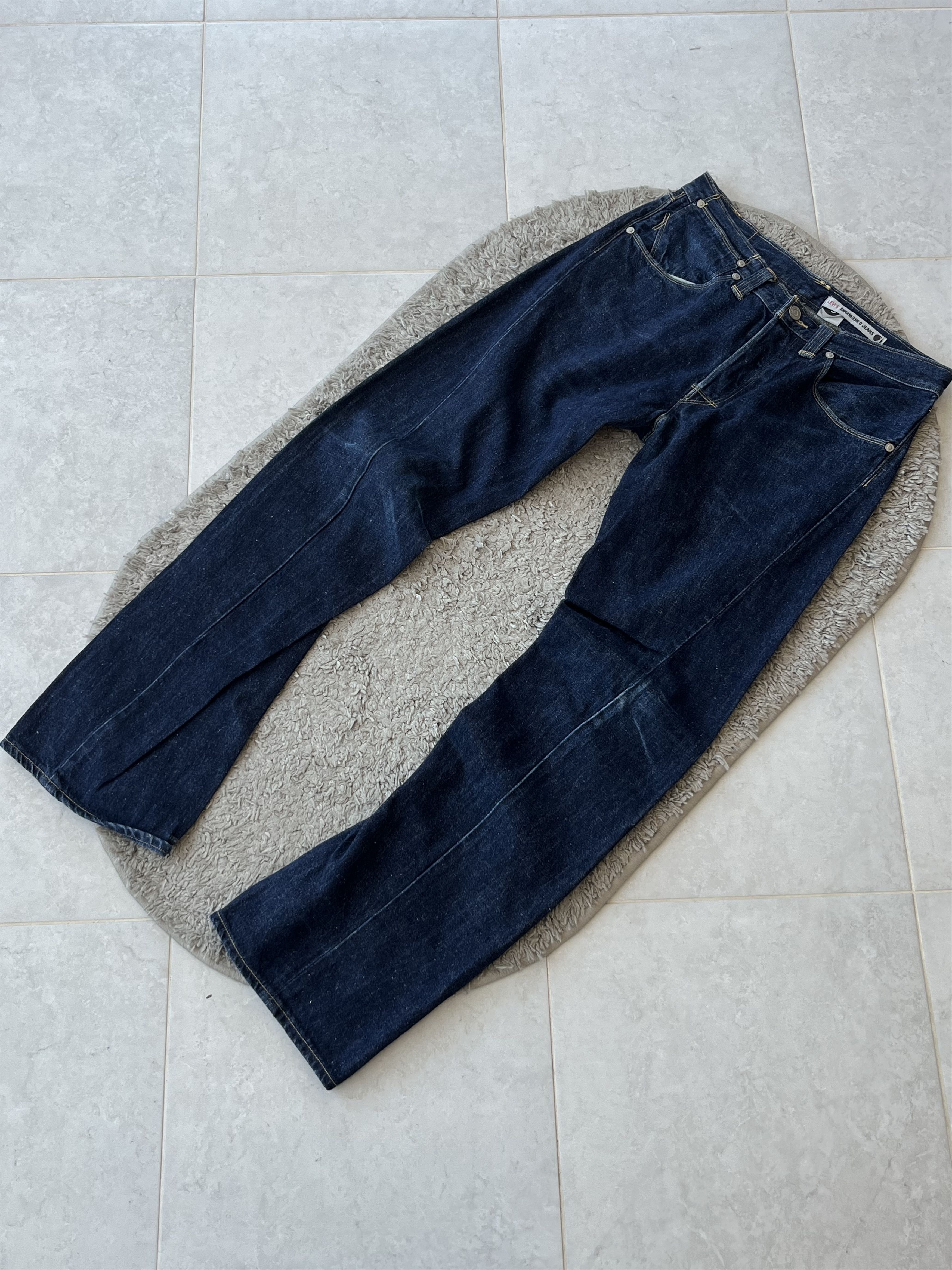 Levi's LEVI’S ENGINEERED JEANS Straight Fit Vintage Y2K Style Size US 34 / EU 50 - 2 Thumbnail