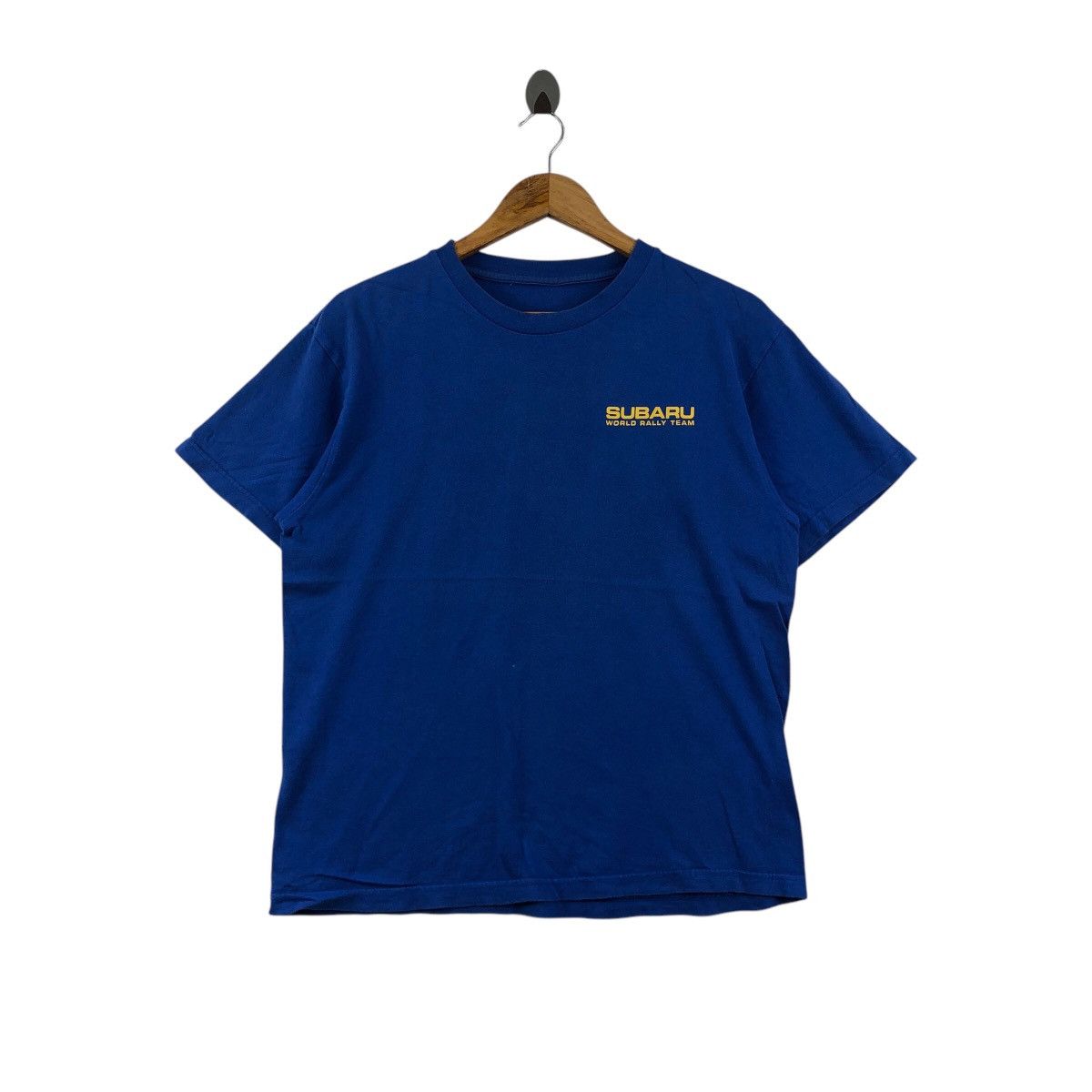 Vintage Vintage SUBARU World Rally Team Tee Shirt Racing Team Size US L / EU 52-54 / 3 - 1 Thumbnail