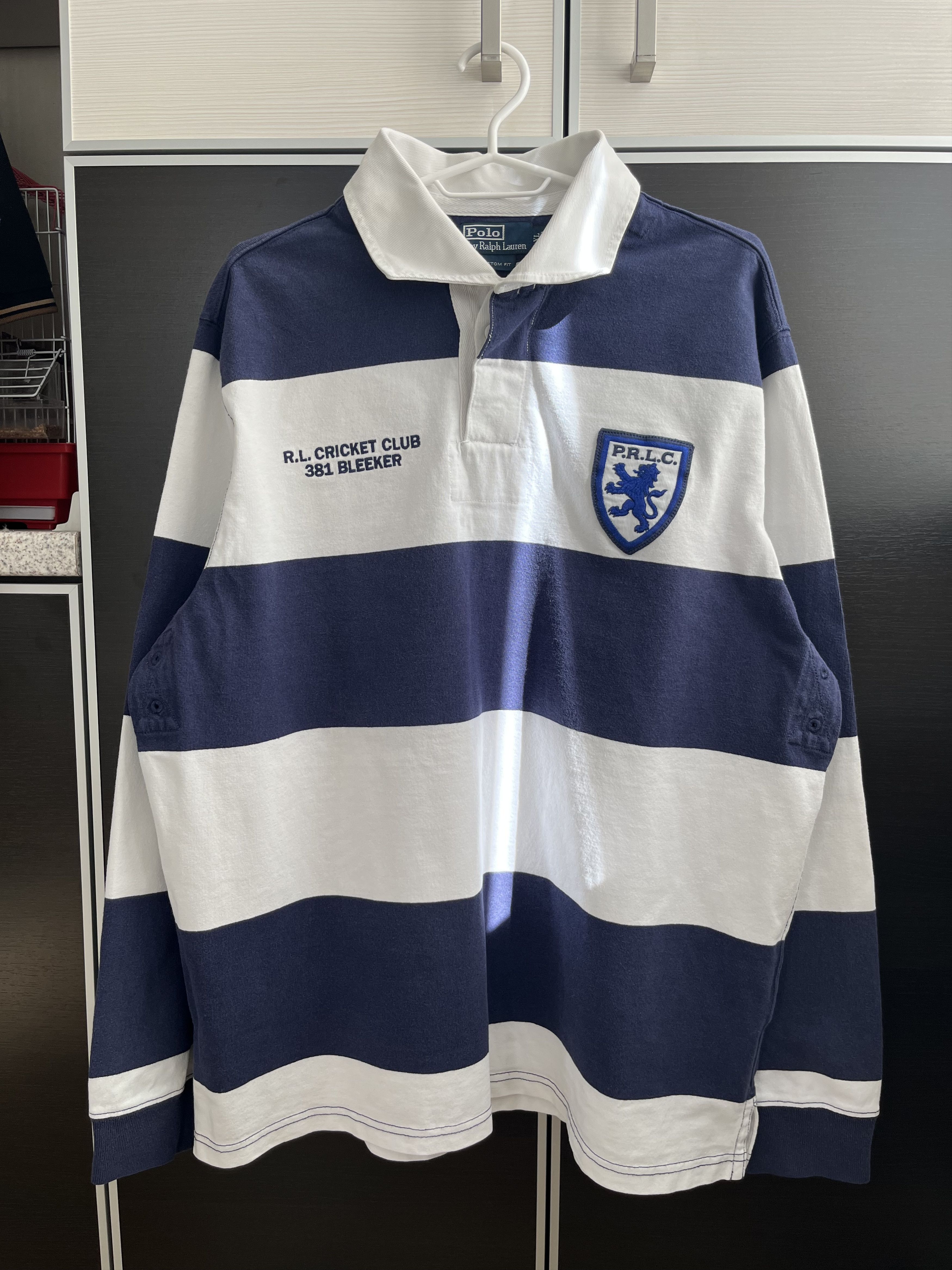Polo Ralph Lauren Polo Ralph Lauren RL Cricket Club 381 Bleeker Vintage Size US XL / EU 56 / 4 - 1 Thumbnail