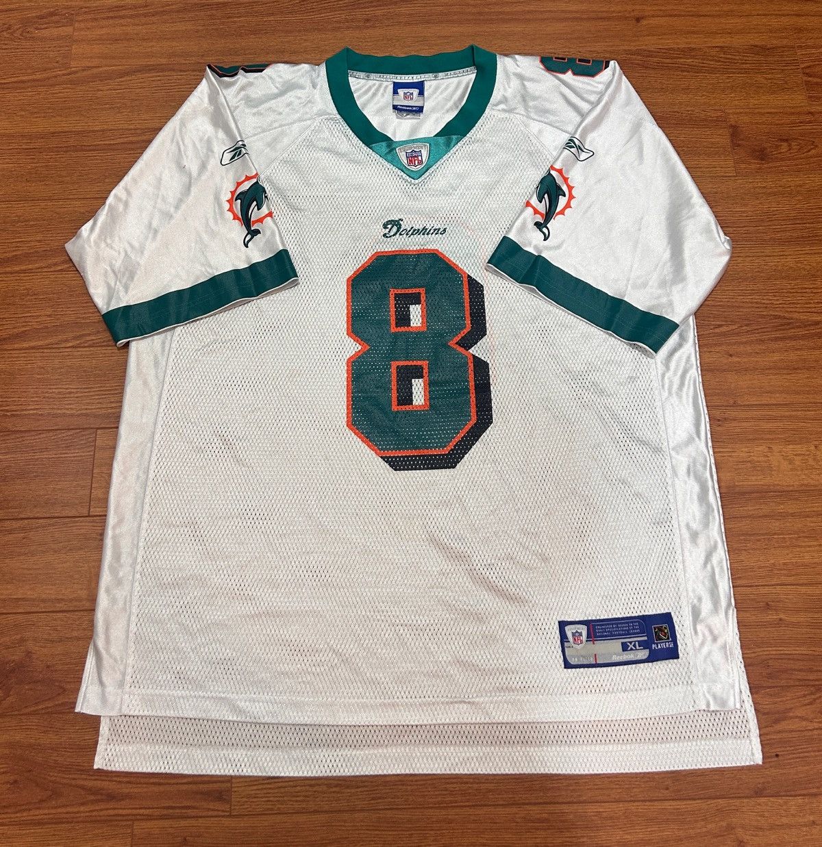 Reebok Vintage 2006 Miami Dolphins Reebok Daunte Culpepper Jersey Size US XL / EU 56 / 4 - 2 Thumbnail