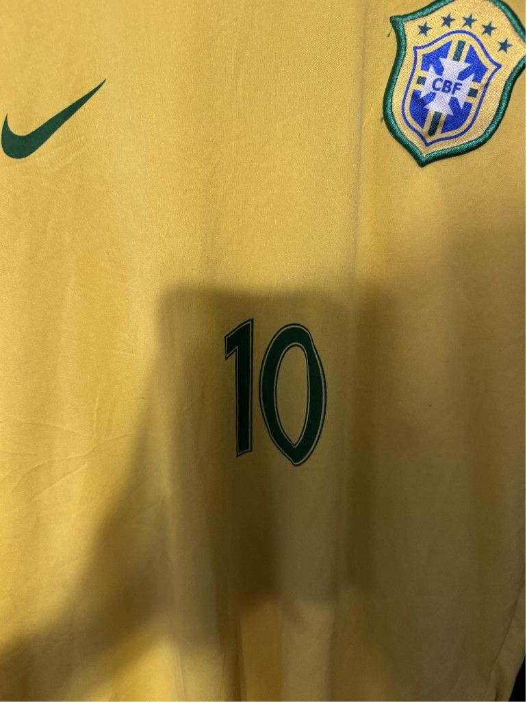 The Unbranded Brand Brazil Soccer T-Shirt Men's Size XL (?) Yellow Brasil Size US XL / EU 56 / 4 - 4 Thumbnail