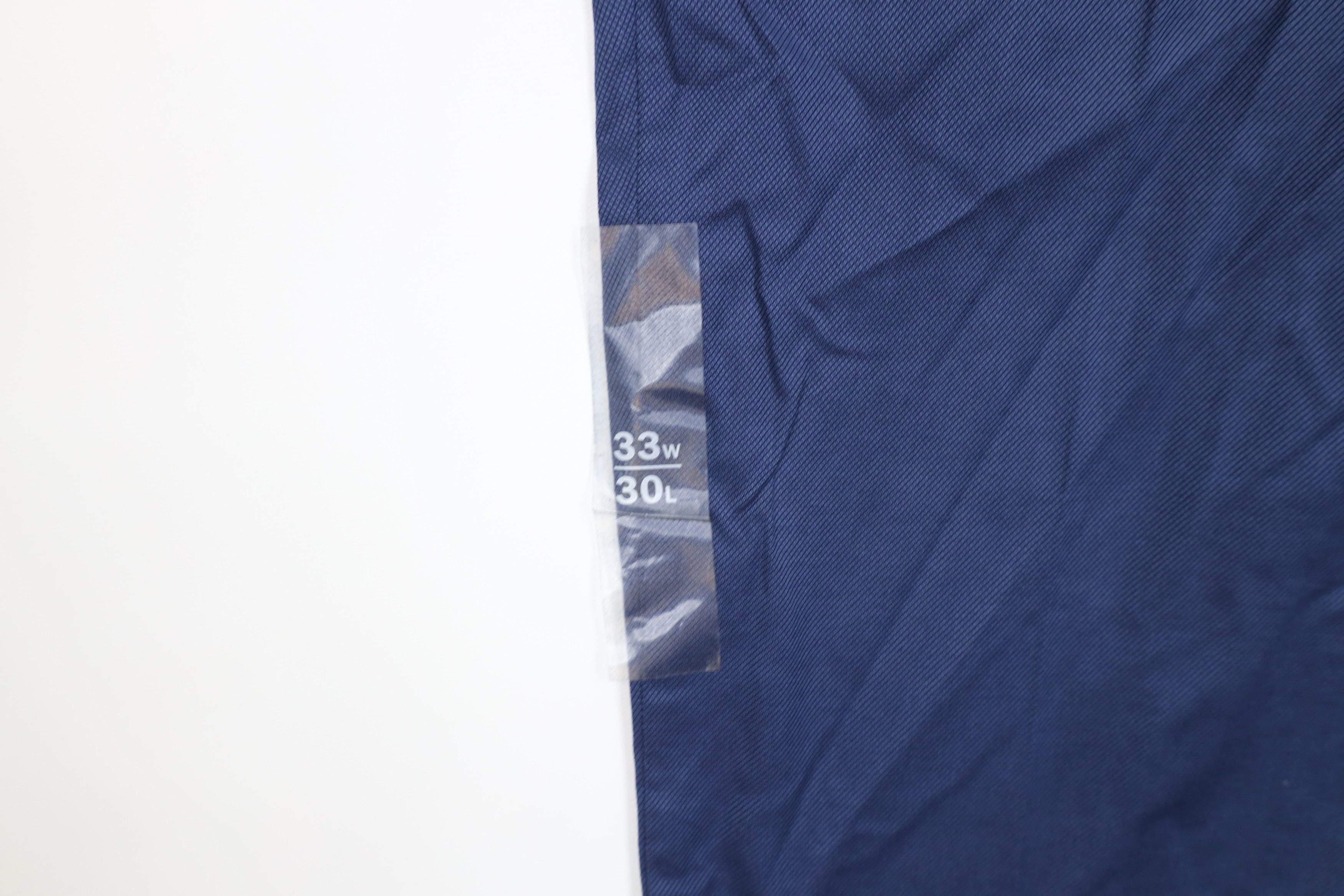 Express New Express Modern Fit Straight Leg Chino Pants Blue Size US 33 - 5 Thumbnail
