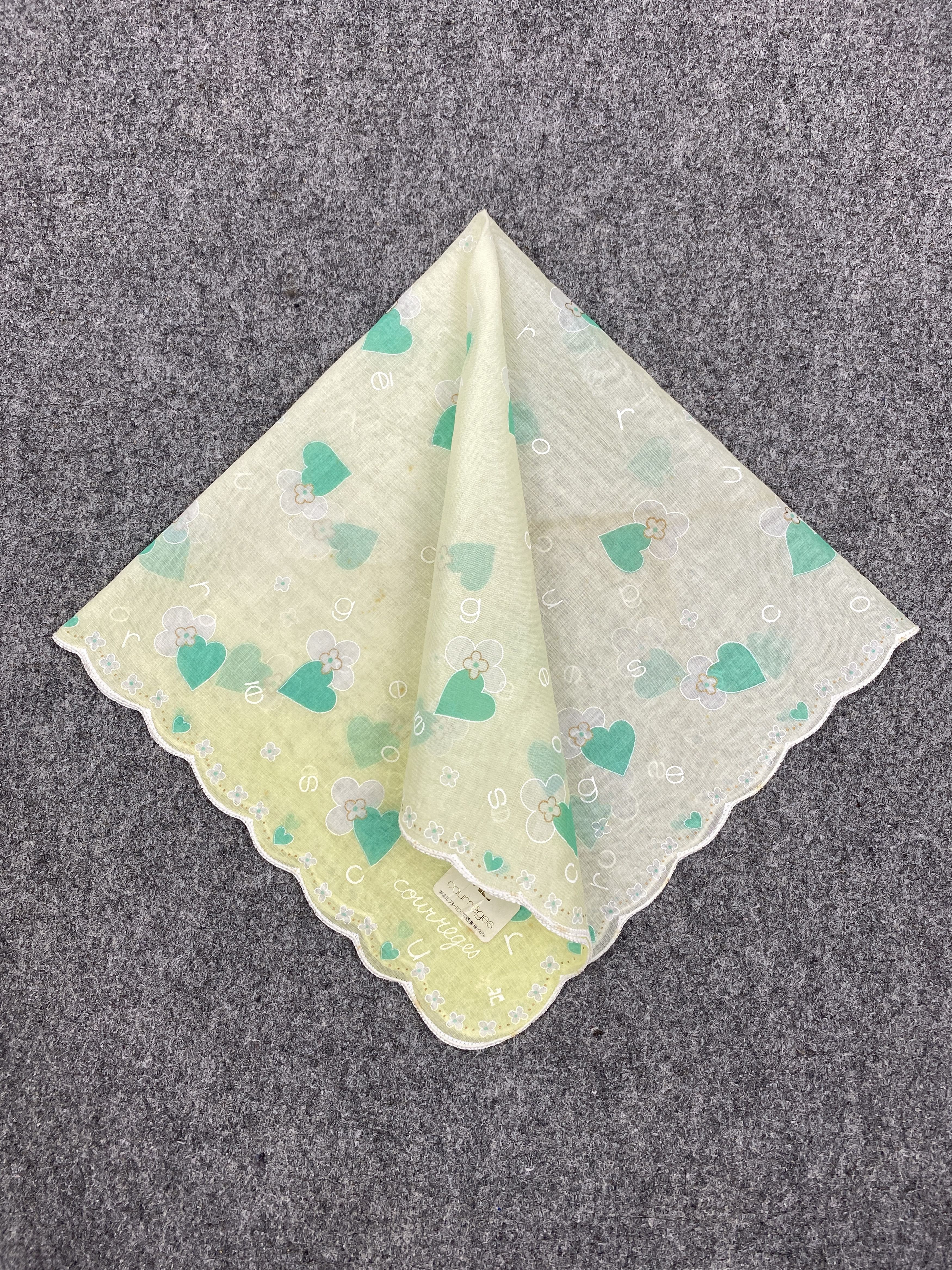 Courreges Courreges Handkerchief / Bandana / Neckerchief HKC0502 Size ONE SIZE - 3 Thumbnail