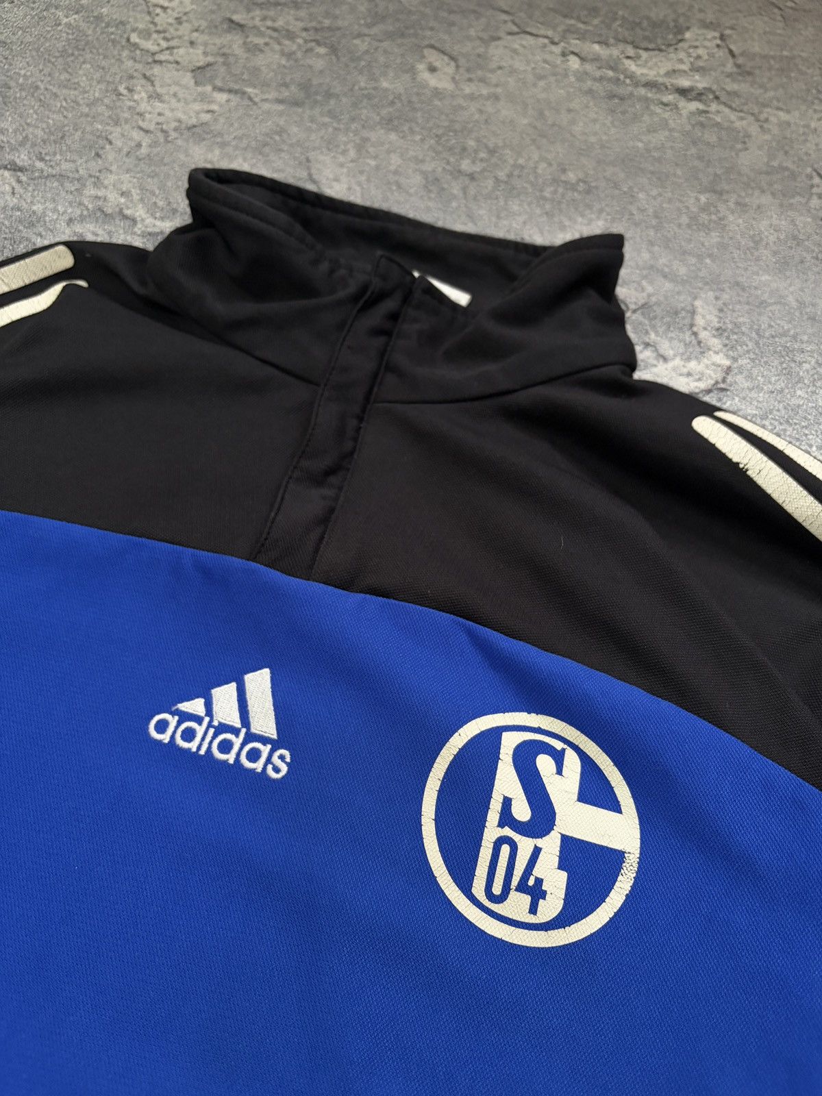 Adidas Schalke 04 2002/03 Adidas Germany Training Top Football XL Size US XL / EU 56 / 4 - 7 Thumbnail