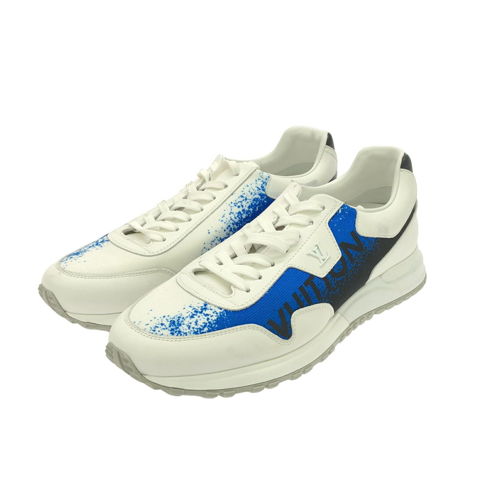 Louis Vuitton Louis Vuitton Sneaker Leather Shoes in White, Men's