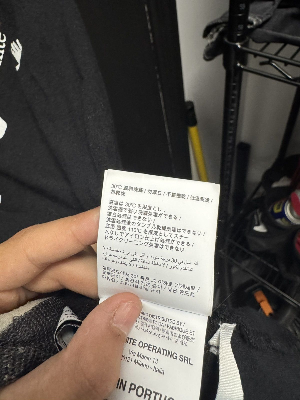 Off-White OFF-WHITE All Over Logo Print T-Shirt Black White Size US XXS / EU 40 - 10 Thumbnail