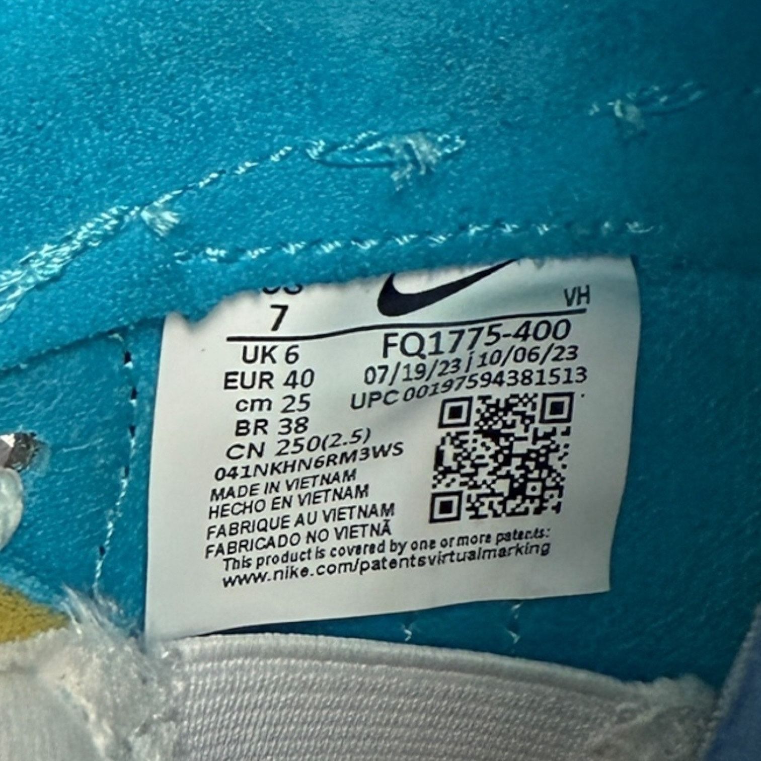 Nike Nike Men's 7 SB Dunk High Decon QS x Di’orr Greenwood Navajo Size US 7 / EU 40 - 2 Thumbnail