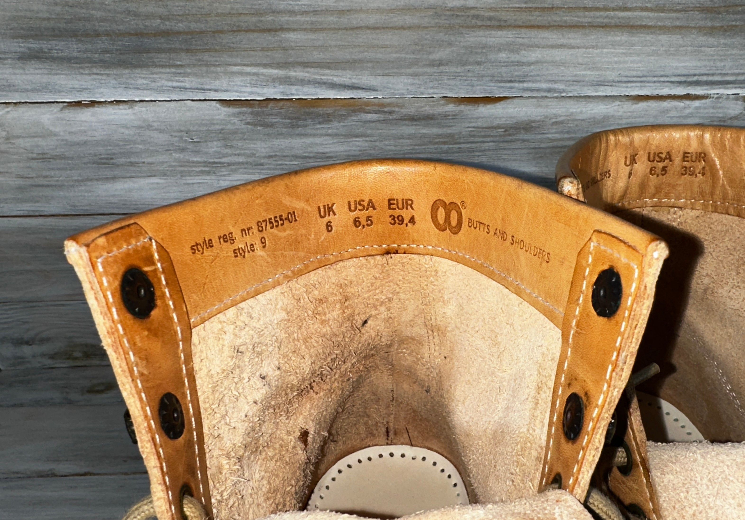 Leather Butts And Shoulders Goodyear Welted The Heritage Leather Size US 6.5 / IT 36.5 - 14 Thumbnail