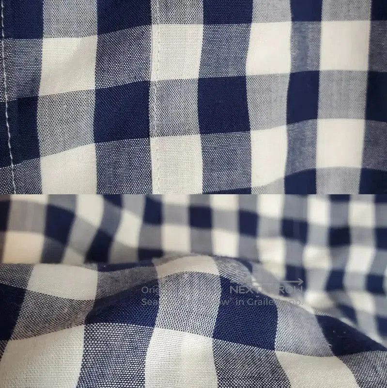 Dior Dior Summer Blue Check Cotton T. Size M / US 6-8 / IT 42-44 - 8 Thumbnail