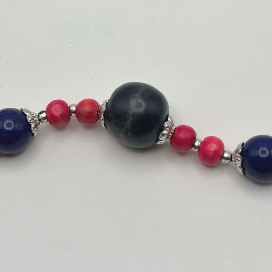 Other Blue Beaded Earring & Necklace Bundle Size ONE SIZE - 3 Thumbnail