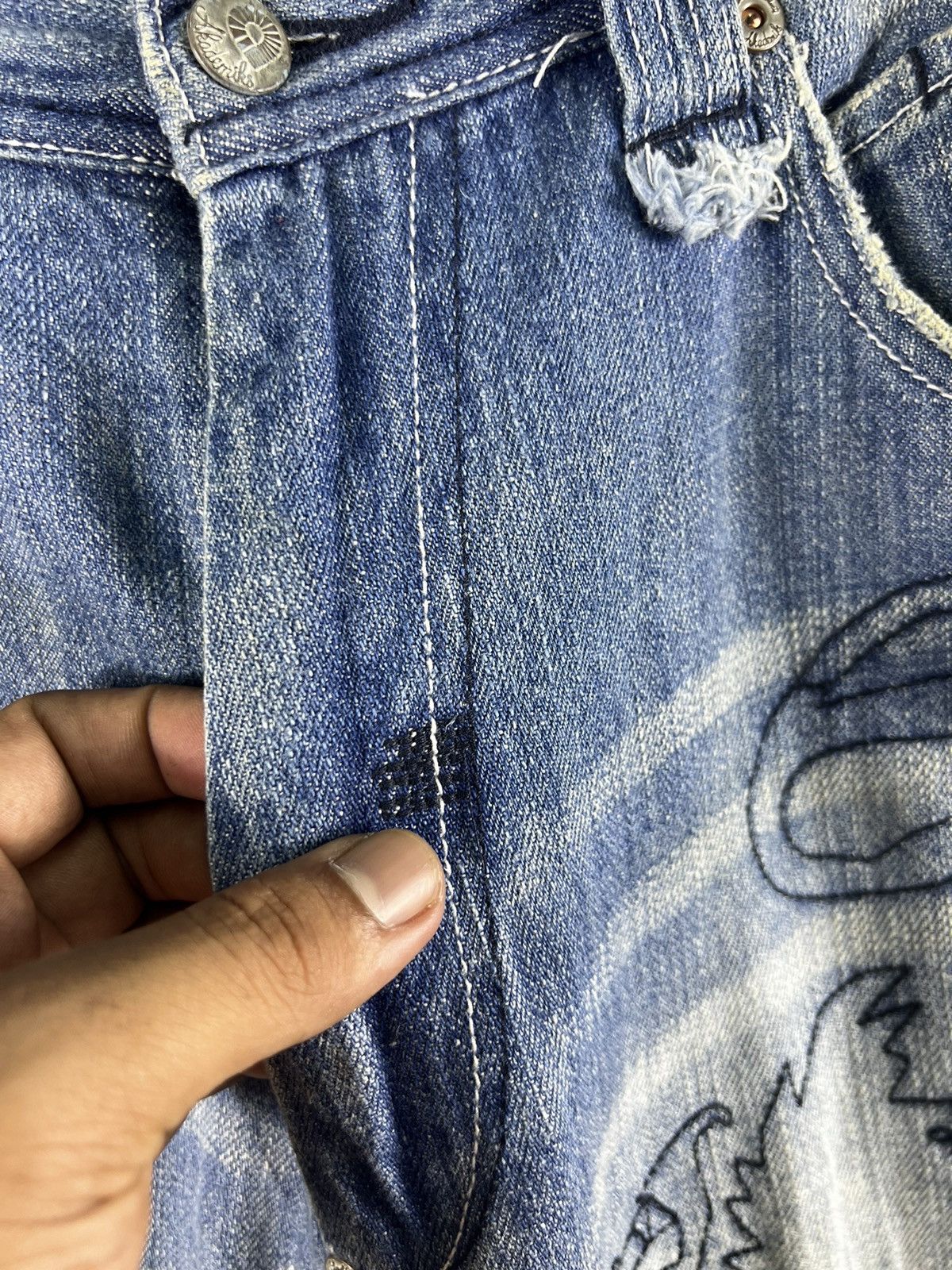 Akademiks 🔥 Akademiks Denim Pants japanese brand Size US 36 / EU 52 - 5 Thumbnail