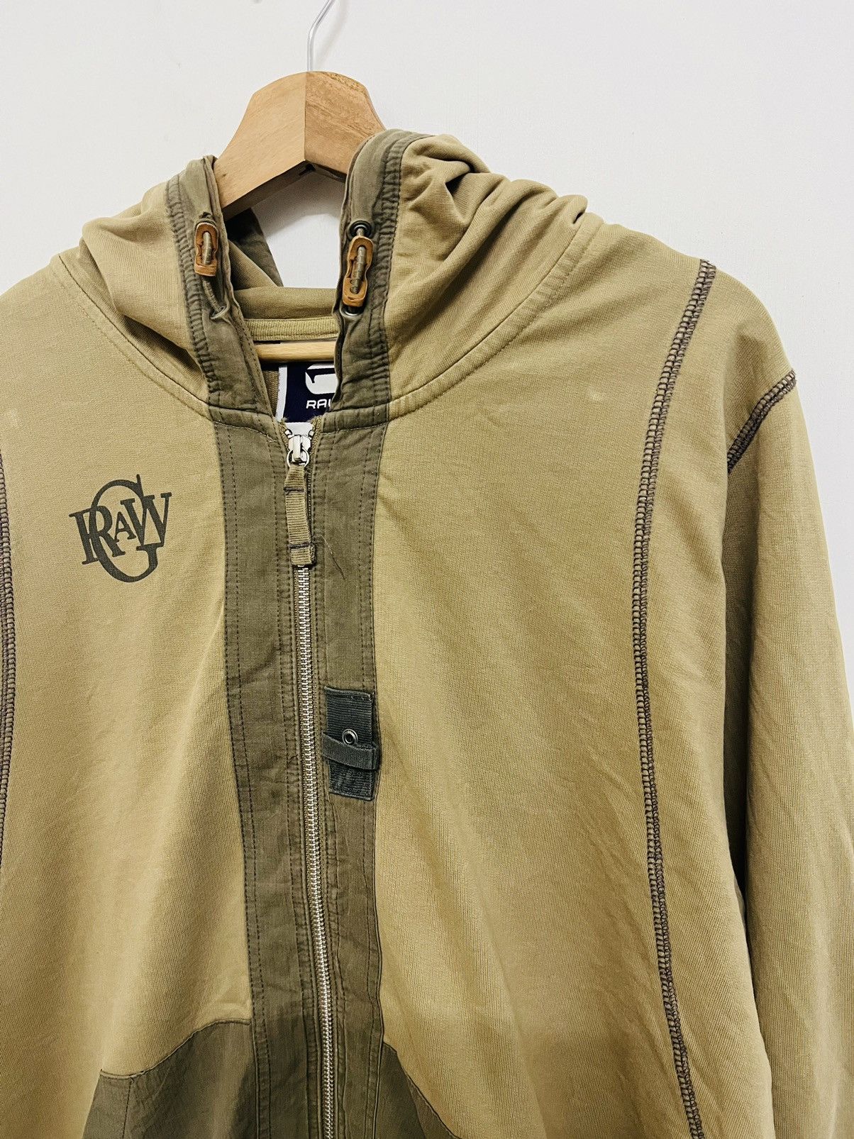 G-Star × Japanese Brand G-Star Raw Military Zipper Hoodie Size US L / EU 52-54 / 3 - 2 Thumbnail
