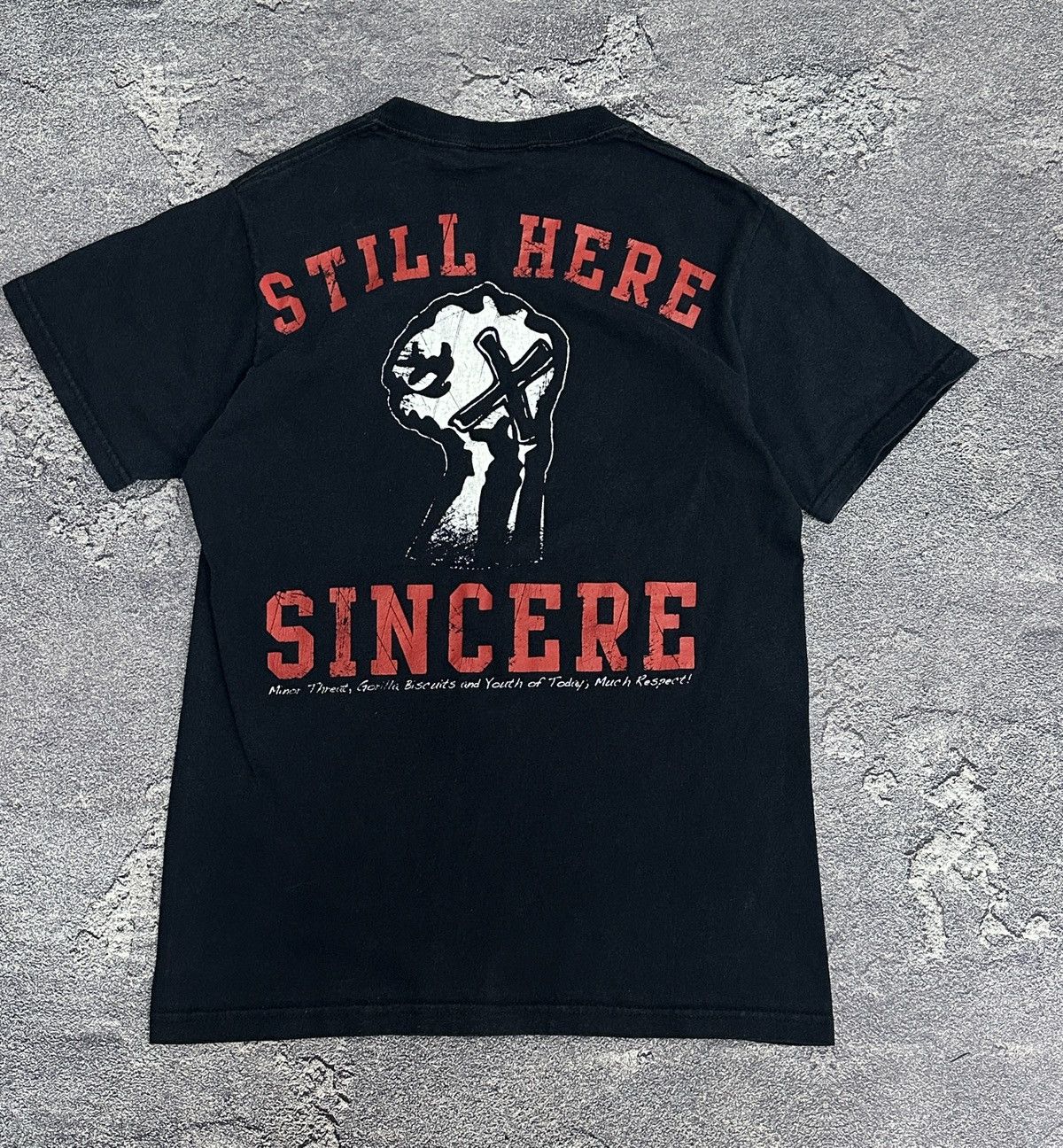 Band Tees Vintage H2O Metal Band Still Here Sincere T-Shirt Punk Size US S / EU 44-46 / 1 - 1 Thumbnail